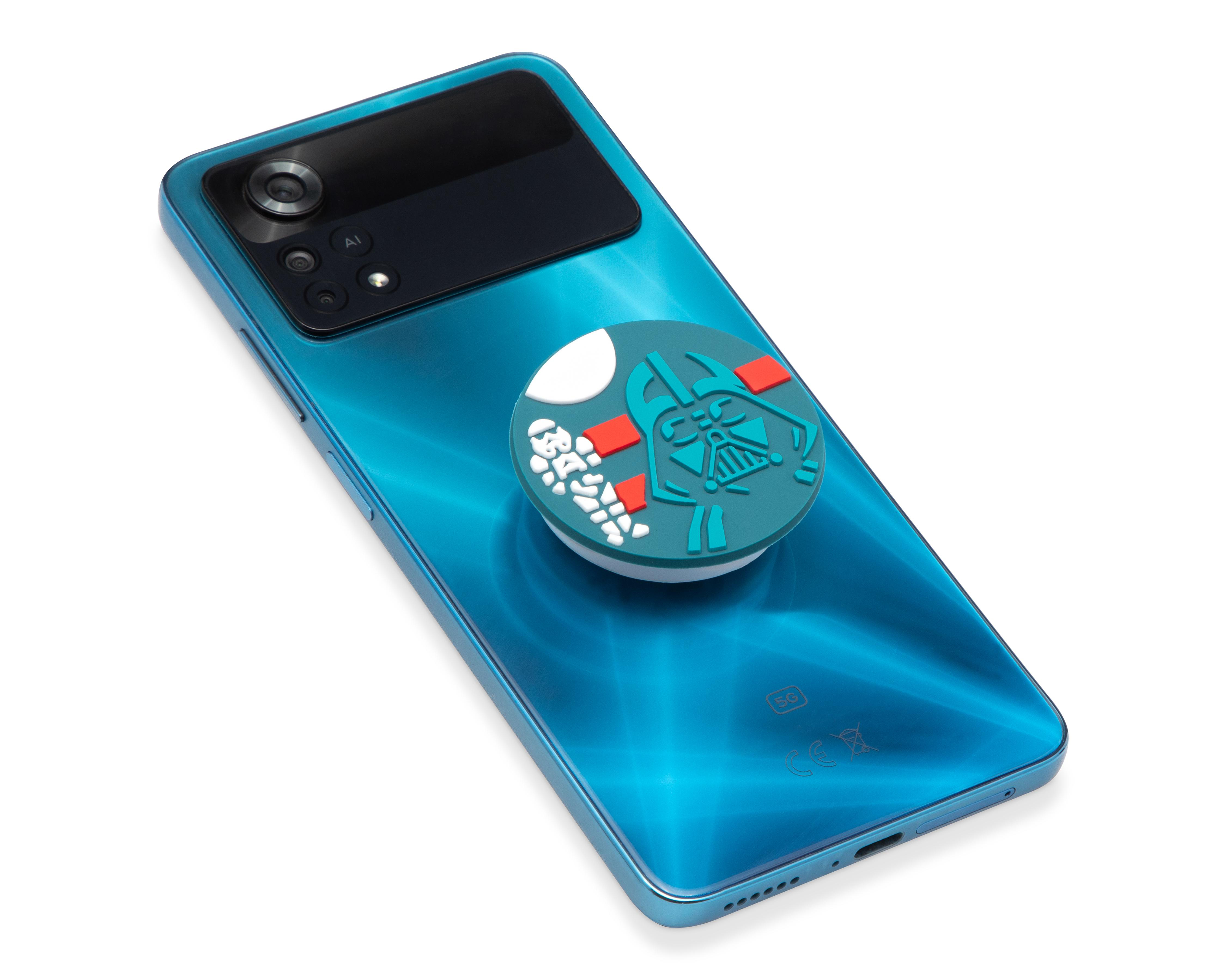 Foto 5 pulgar | Soporte Adherible Star Wars Azul para Celular
