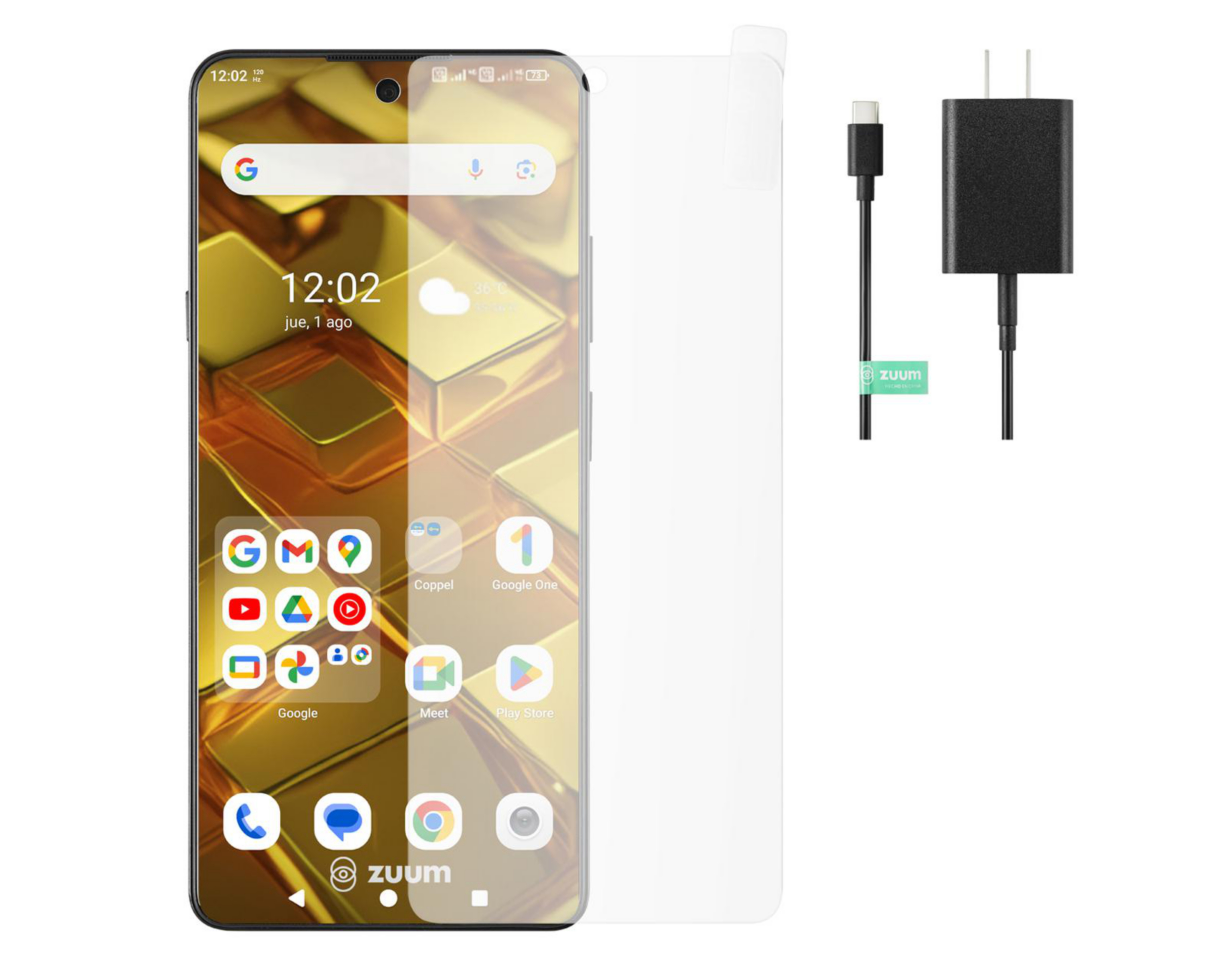 Foto 10 | Celular Zuum Desbloqueado SENS G 256 GB Negro