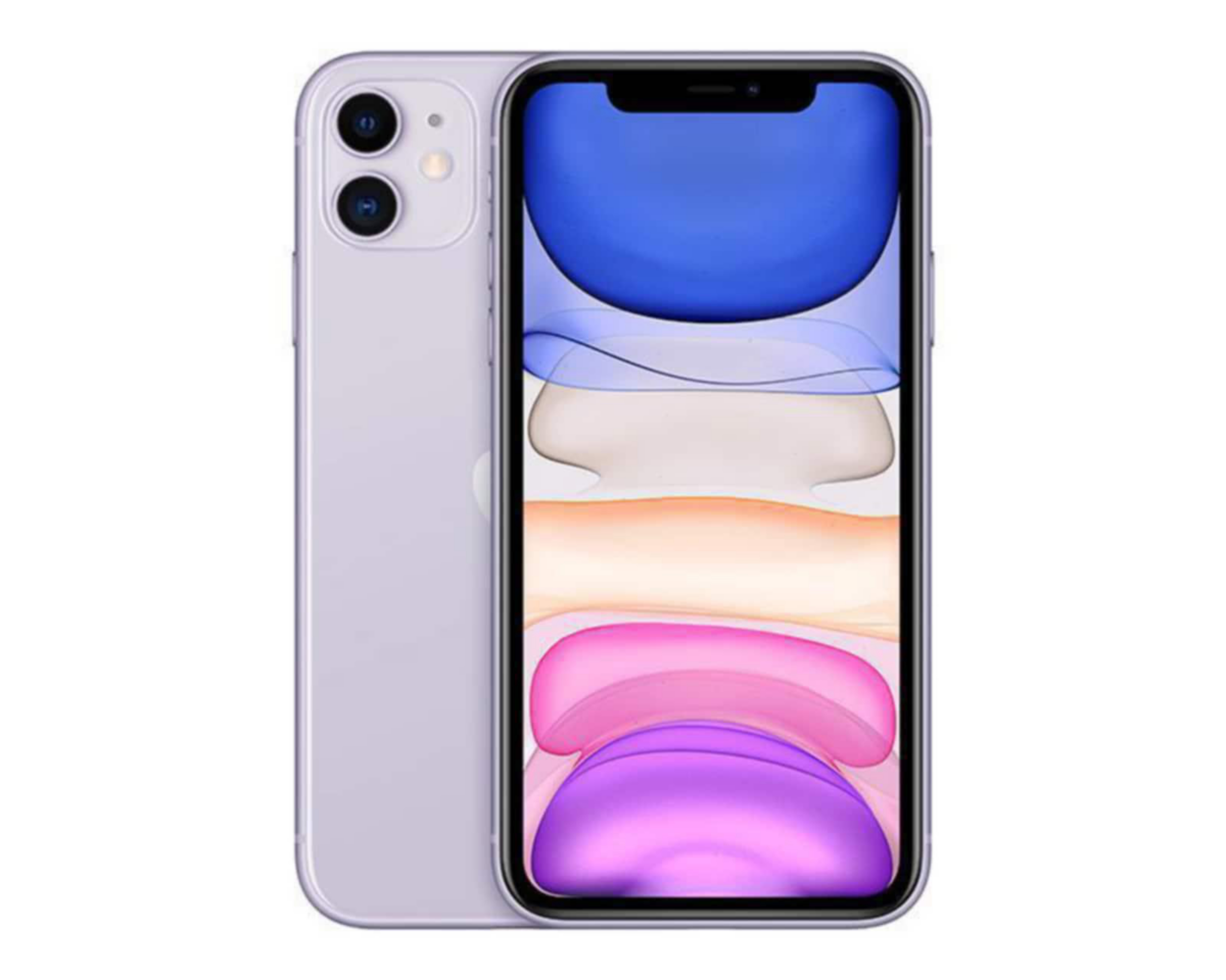 Foto 2 pulgar | Telcel Apple iPhone 11 64 GB Purple