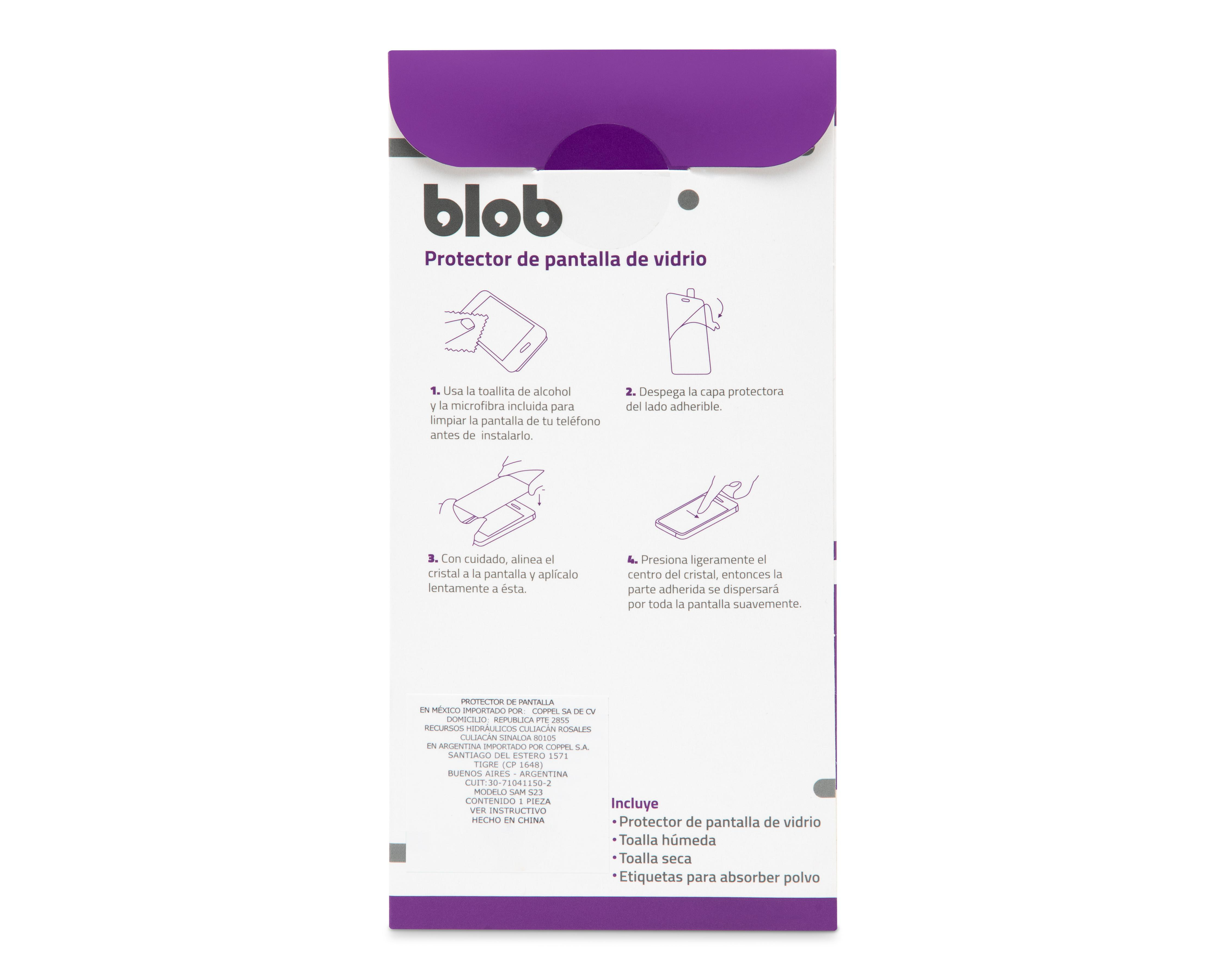 Foto 3 pulgar | Protector de Pantalla Blob para Samsung S23+
