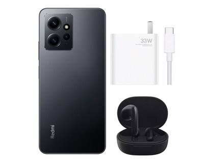 Foto 5 | AT&T/Unefon Xiaomi Redmi Note 12 128 GB Negro + Audífonos