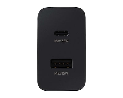 Foto 2 | Adaptador de Corriente Samsung con Entrada USB y USB-C 35 W