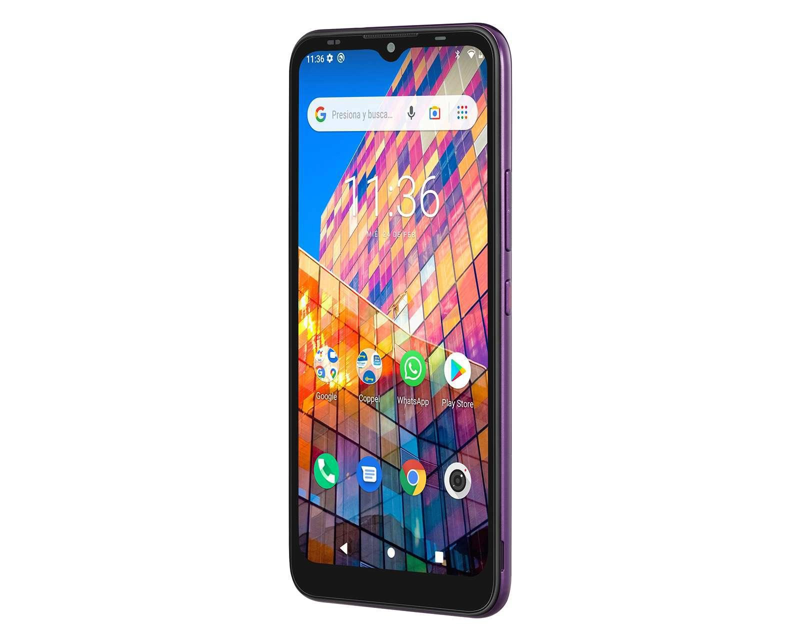 Foto 4 | Celular Zuum Desbloqueado Akus P1 32 GB Morado