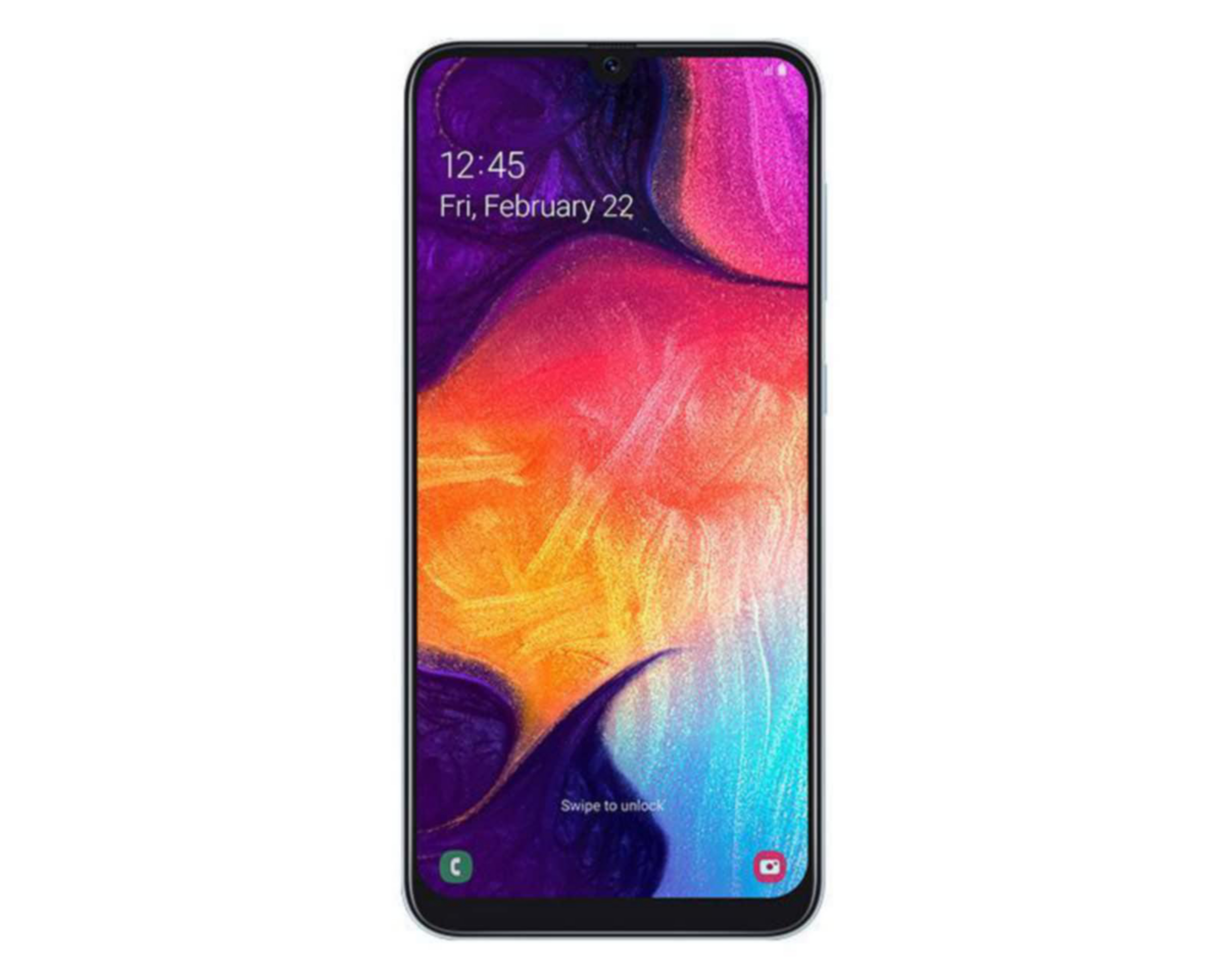 Foto 2 pulgar | AT&T/Unefon Samsung Galaxy A50 128 GB Blanco