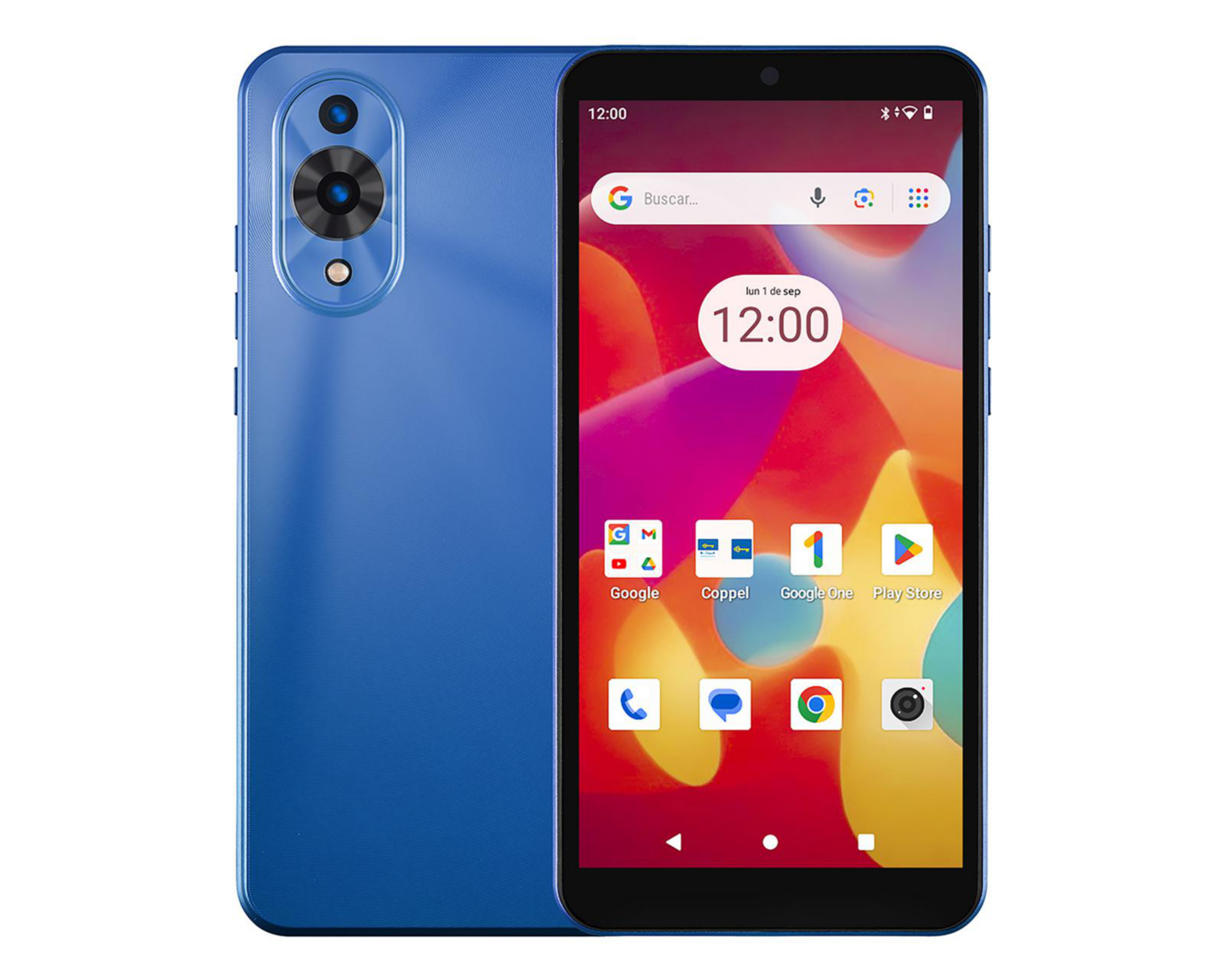 Celular Zuum Liberado Magno P3 64 GB Azul $1,399