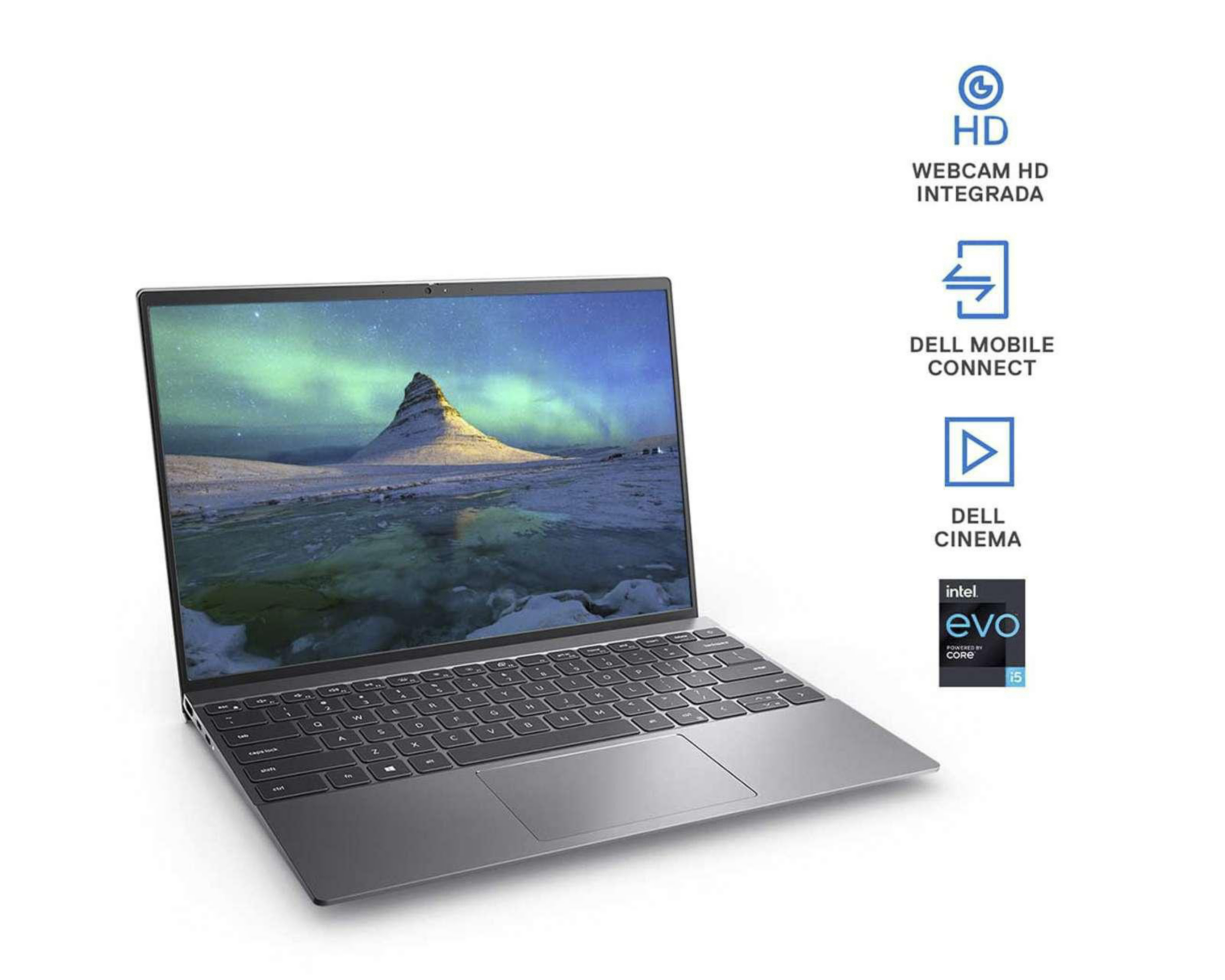 Foto 8 pulgar | Laptop Dell Inspiron 5000 de 13.3" Intel Core i5 8 GB RAM 256 GB SSD Plata