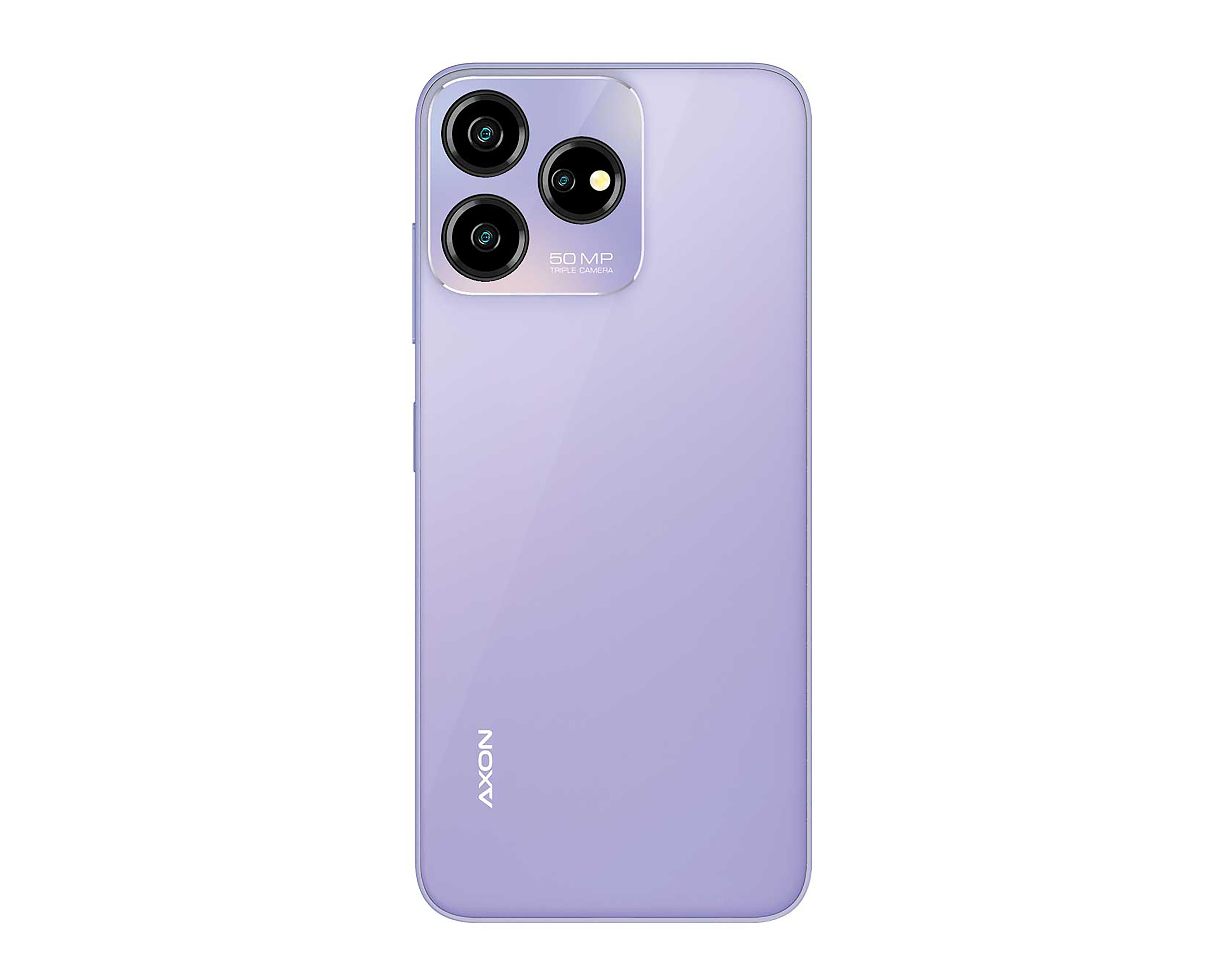 Foto 2 | AT&T/Unefon ZTE Axon 50 Lite 256 GB Morado