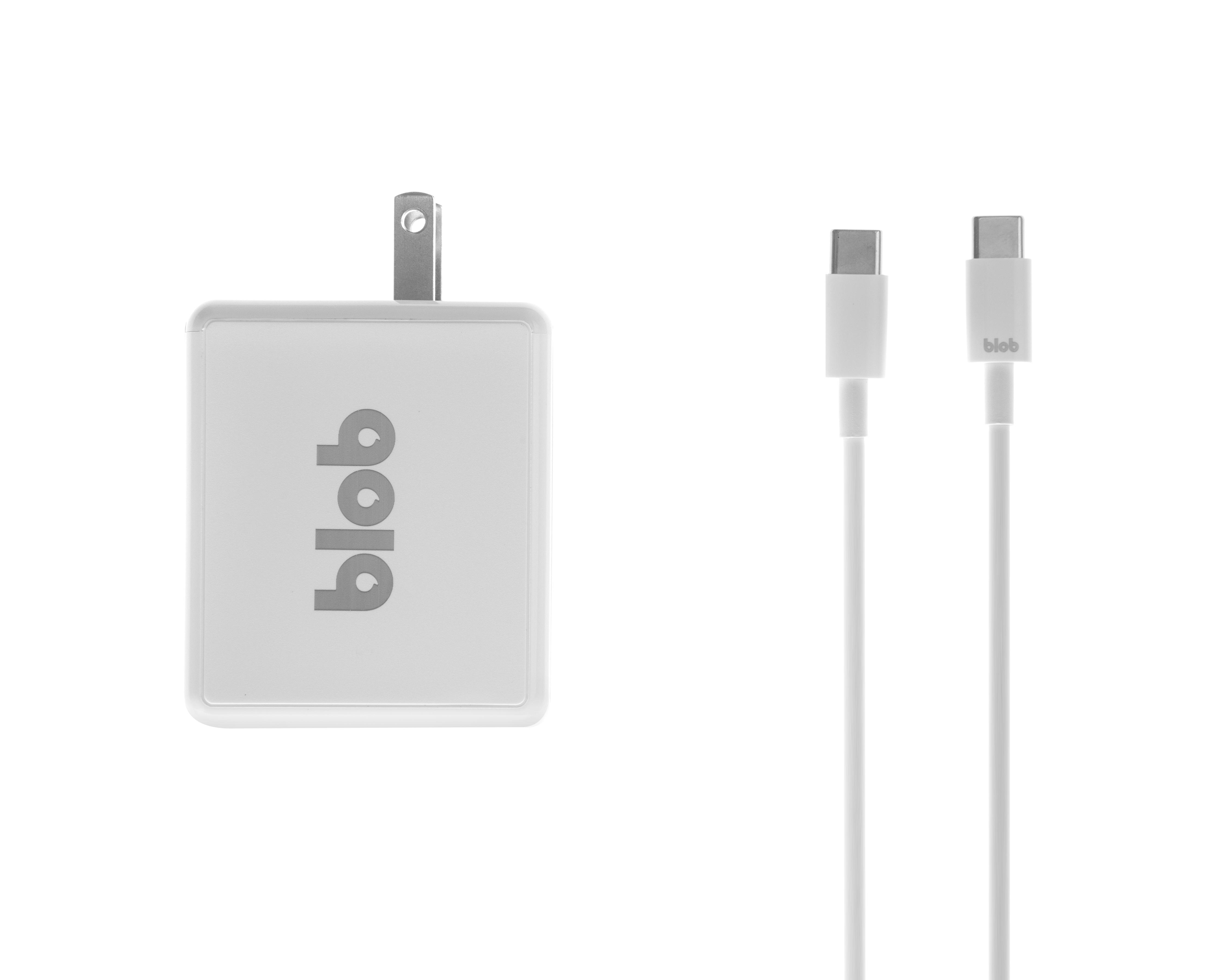 Foto 2 pulgar | Cargador USB-A a USB-C Blob 45 W