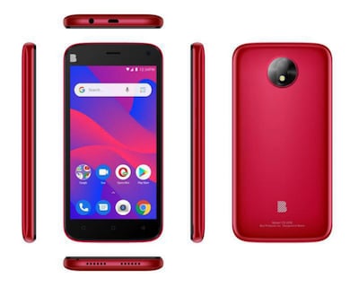 Foto 5 | Celular BLU Desbloqueado C5 Dual Sim 16 GB Rojo