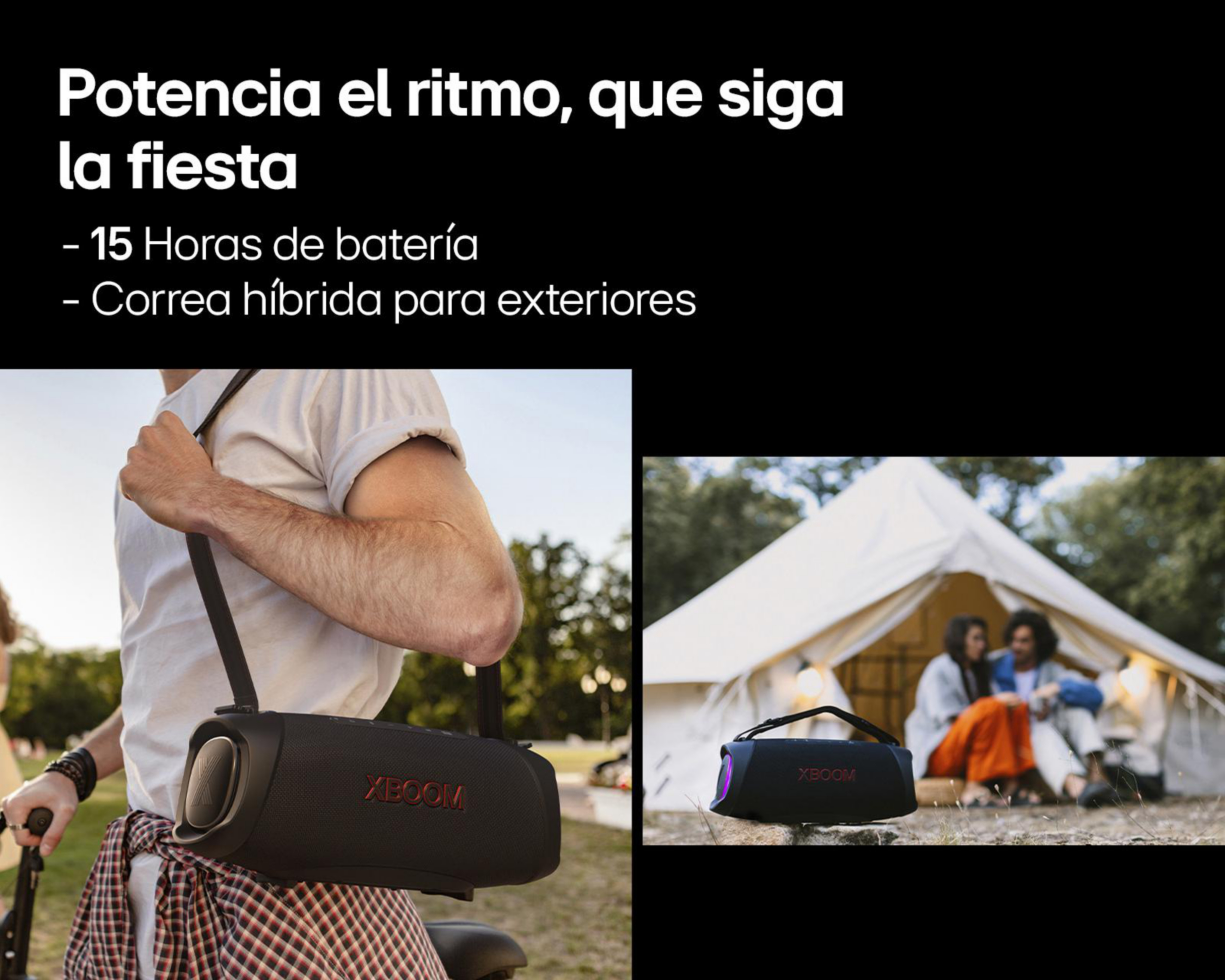 Foto 7 | Bocina Bluetooth Portátil LG XG8 Resistente al Agua