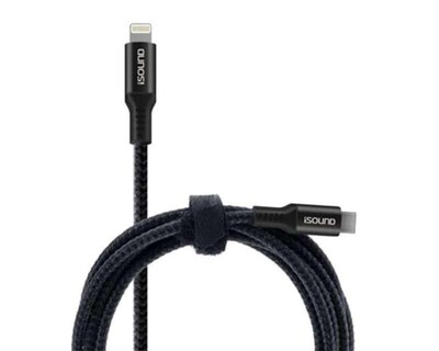 Foto 2 | Cable Isound Tipo C - Lightning de 1.8 Metros