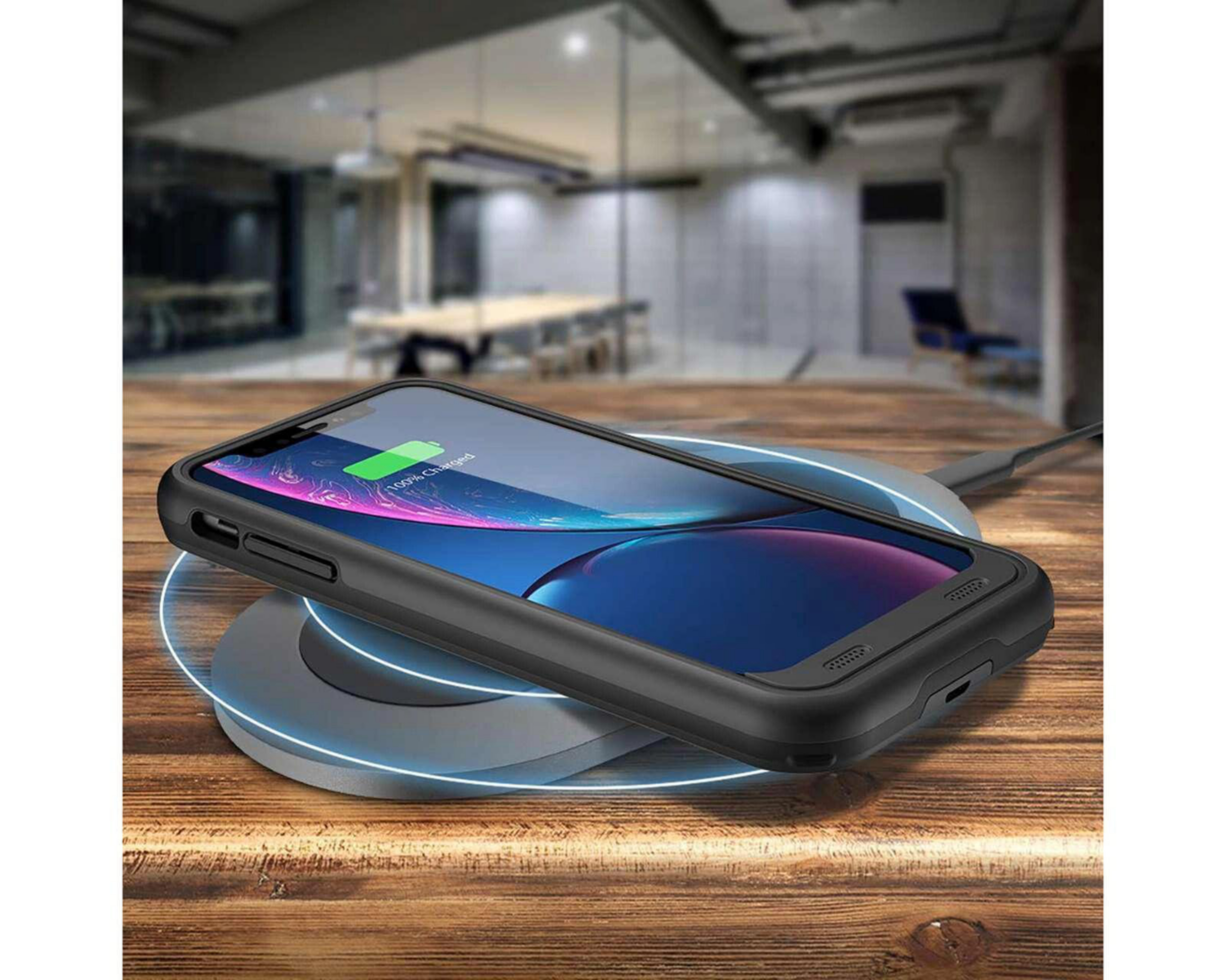 Foto 2 | Funda con Carga Trianium para iPhone XR