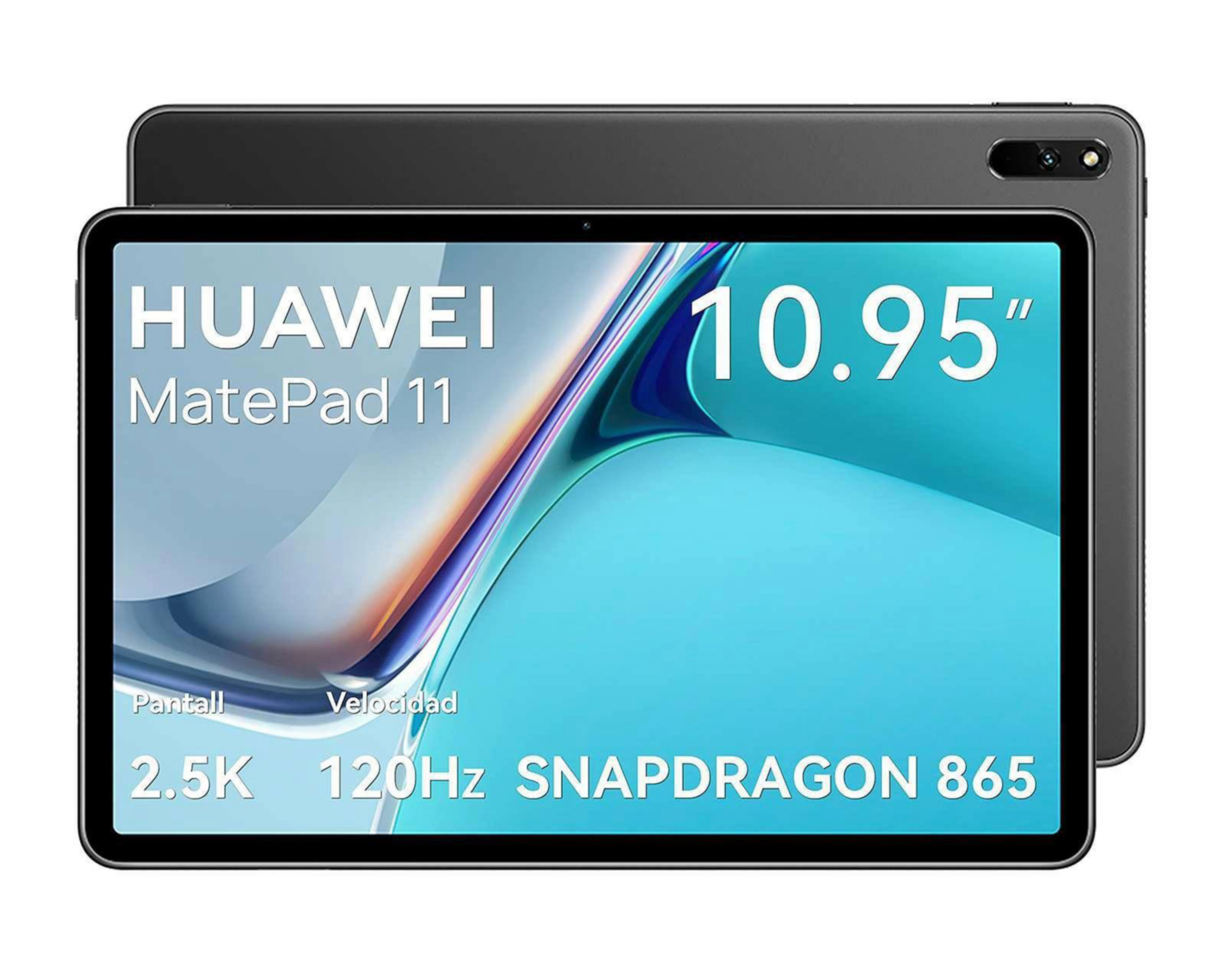 Foto 2 pulgar | Tablet Huawei MatePad 11 10.95" 128 GB Wi-Fi HarmonyOS 2 6 GB RAM  Negra