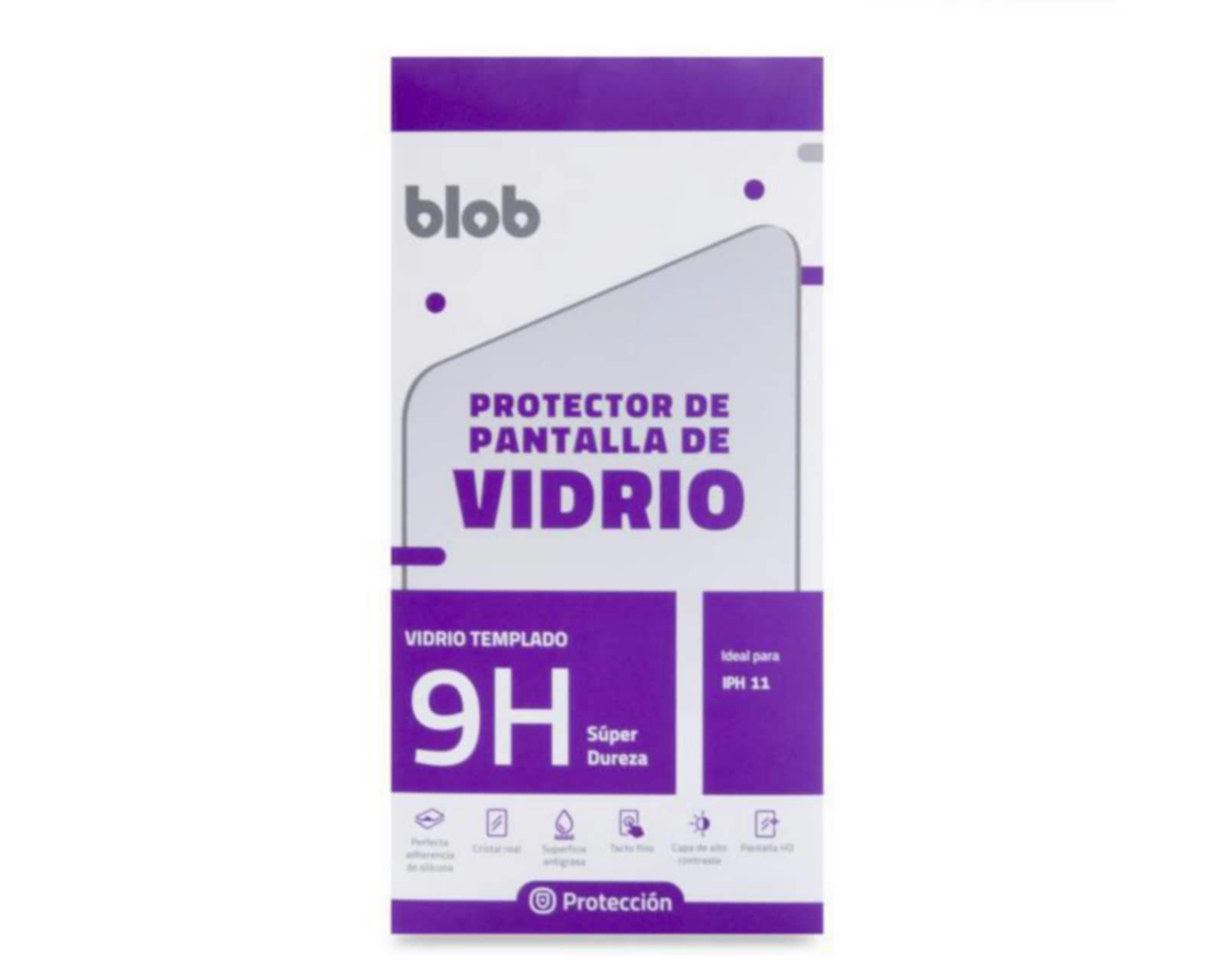 Foto 2 pulgar | Protector de Pantalla Blob para iPhone 11 XR