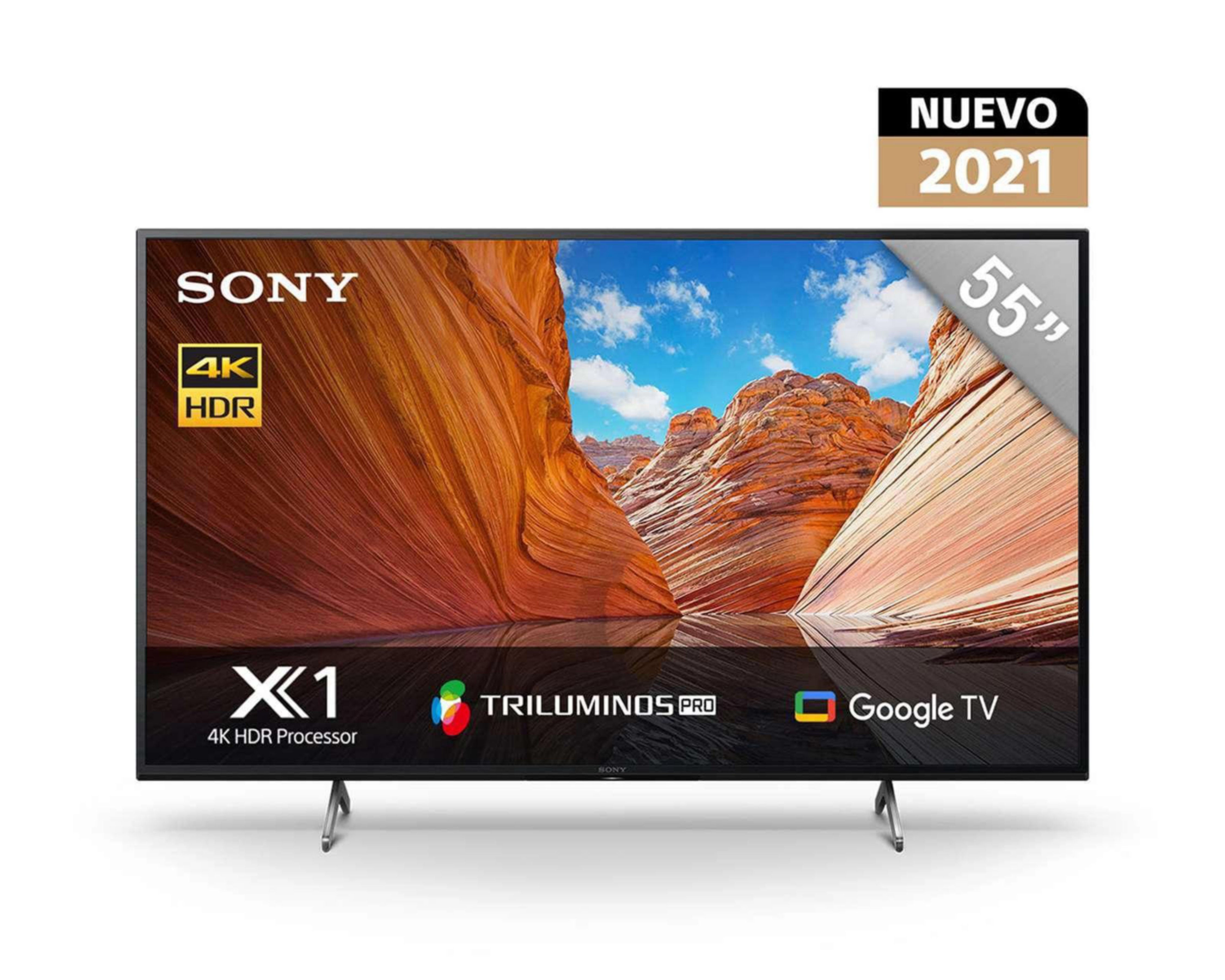 Foto 2 pulgar | Pantalla LED Sony 55" Ultra HD 4K Smart TV KD-55X80J UCM