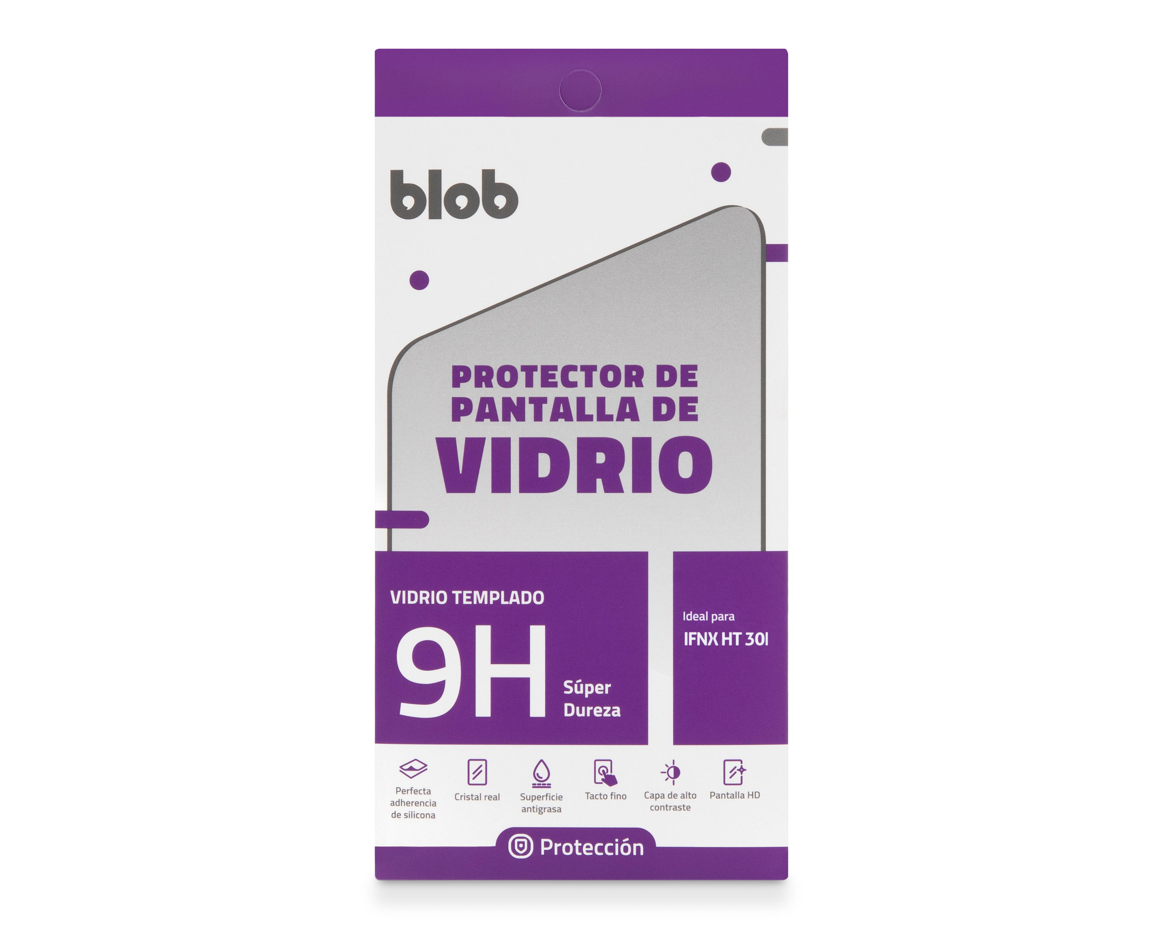 Foto 2 pulgar | Protector de Pantalla Blob para Infinix Hot 30i