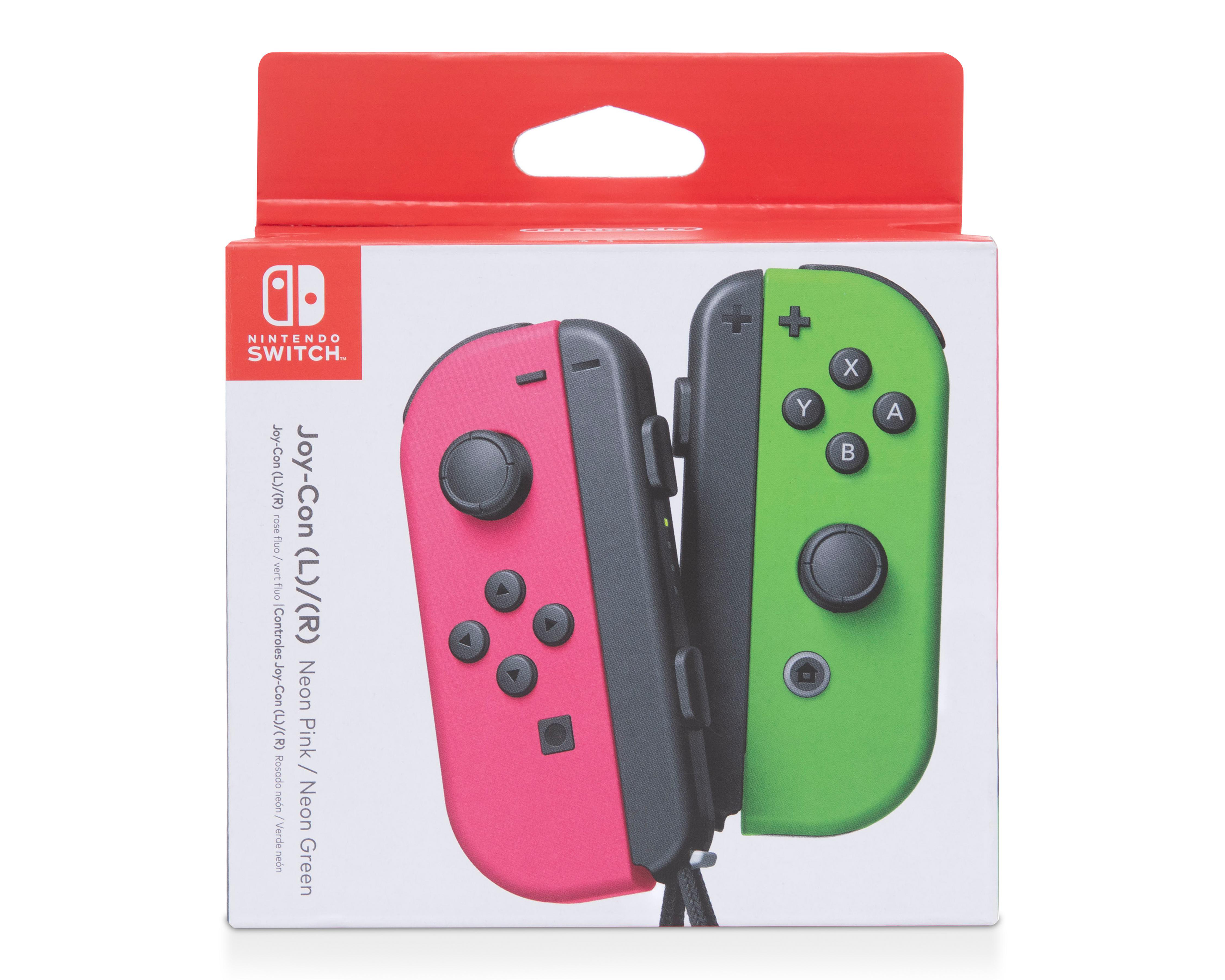 Foto 5 pulgar | Control Inalámbrico para Nintendo Switch Nintendo Rosa y Verde