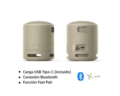 Foto 3 | Bocina Bluetooth Portátil Sony Extra Bass XB13 Resistencia al Agua