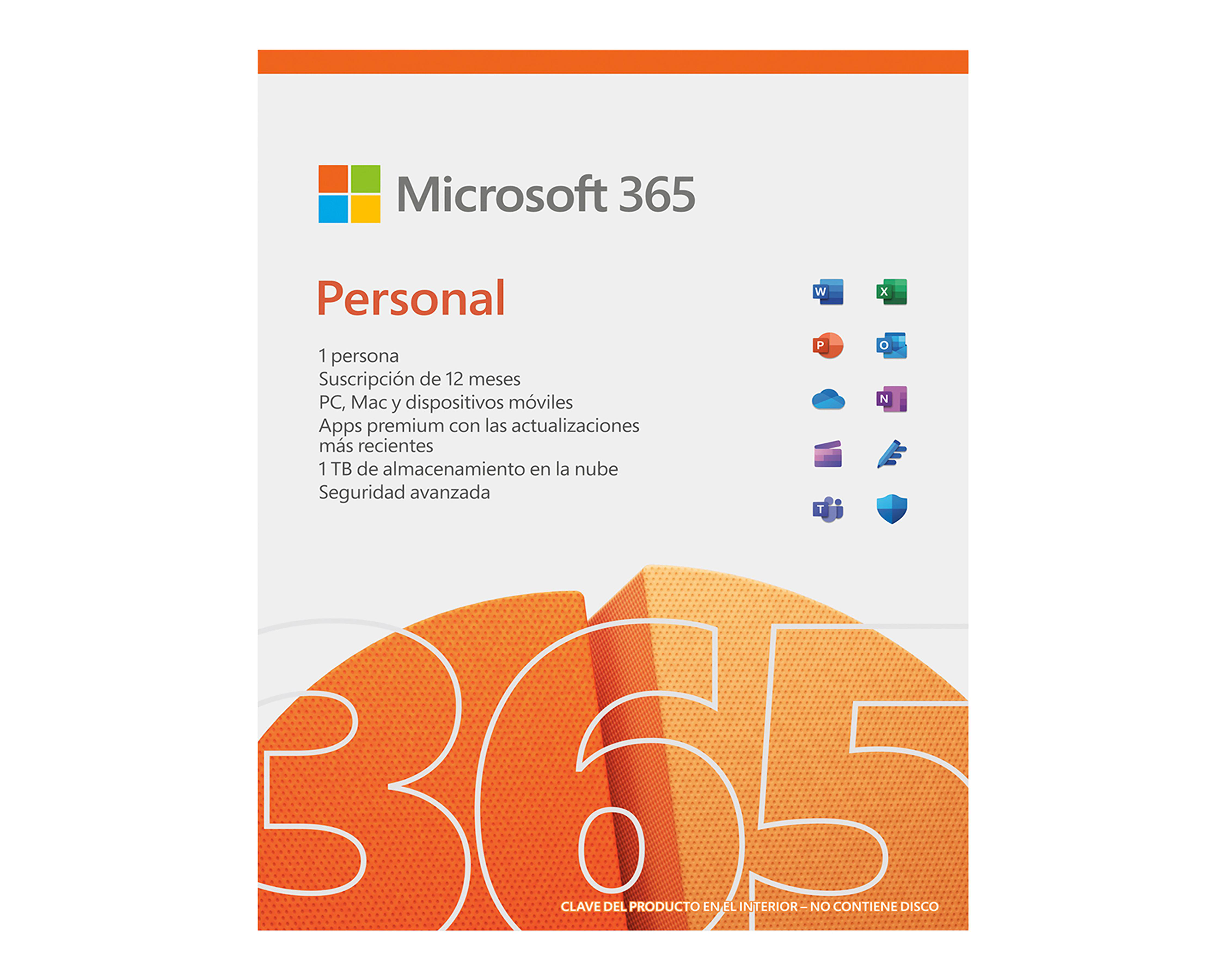 Microsoft Office 365 Personal Licencia Completa para 1 Usuario