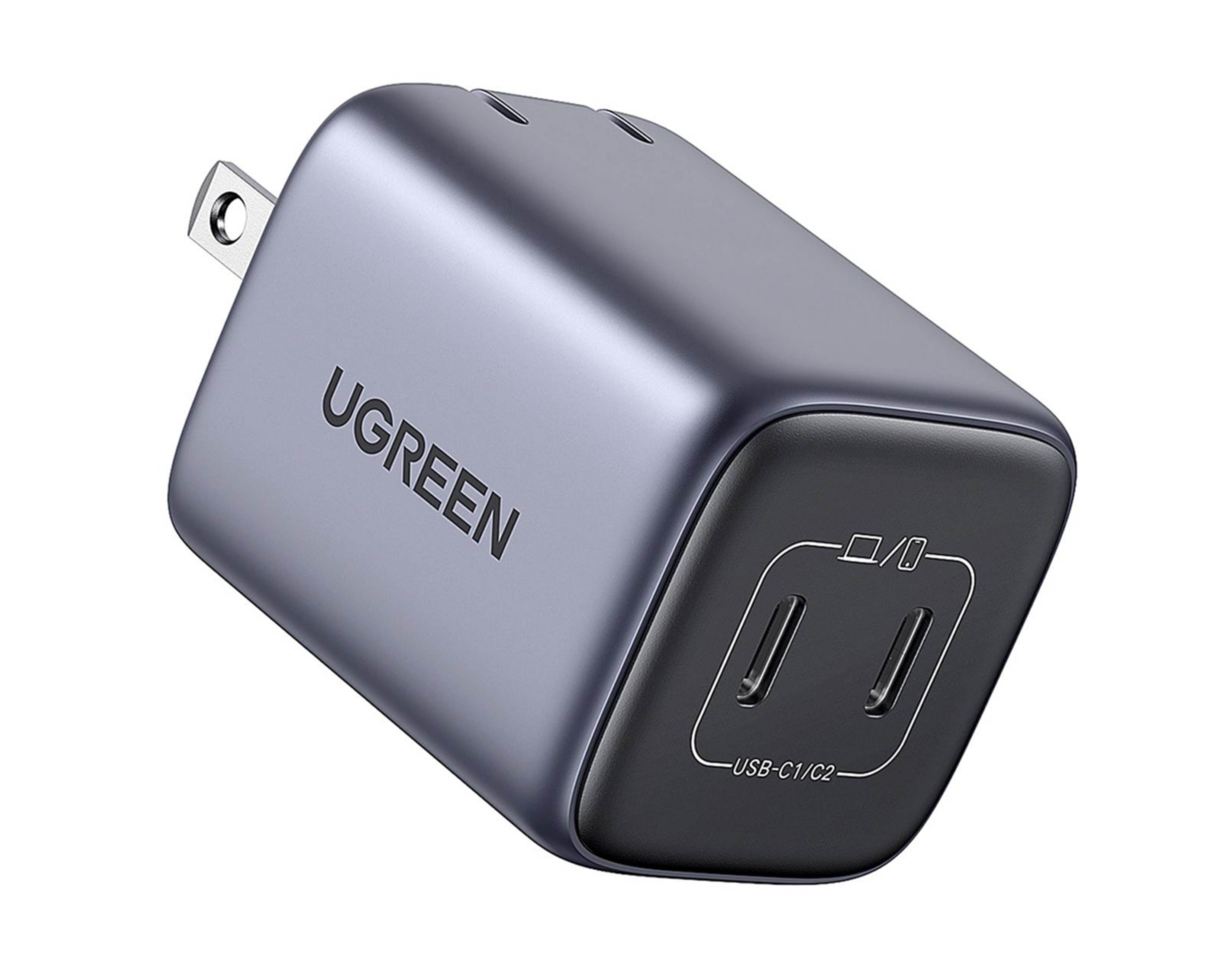 Foto 3 pulgar | Adaptador de Corriente con Entrada USB-C Ugreen 45 W