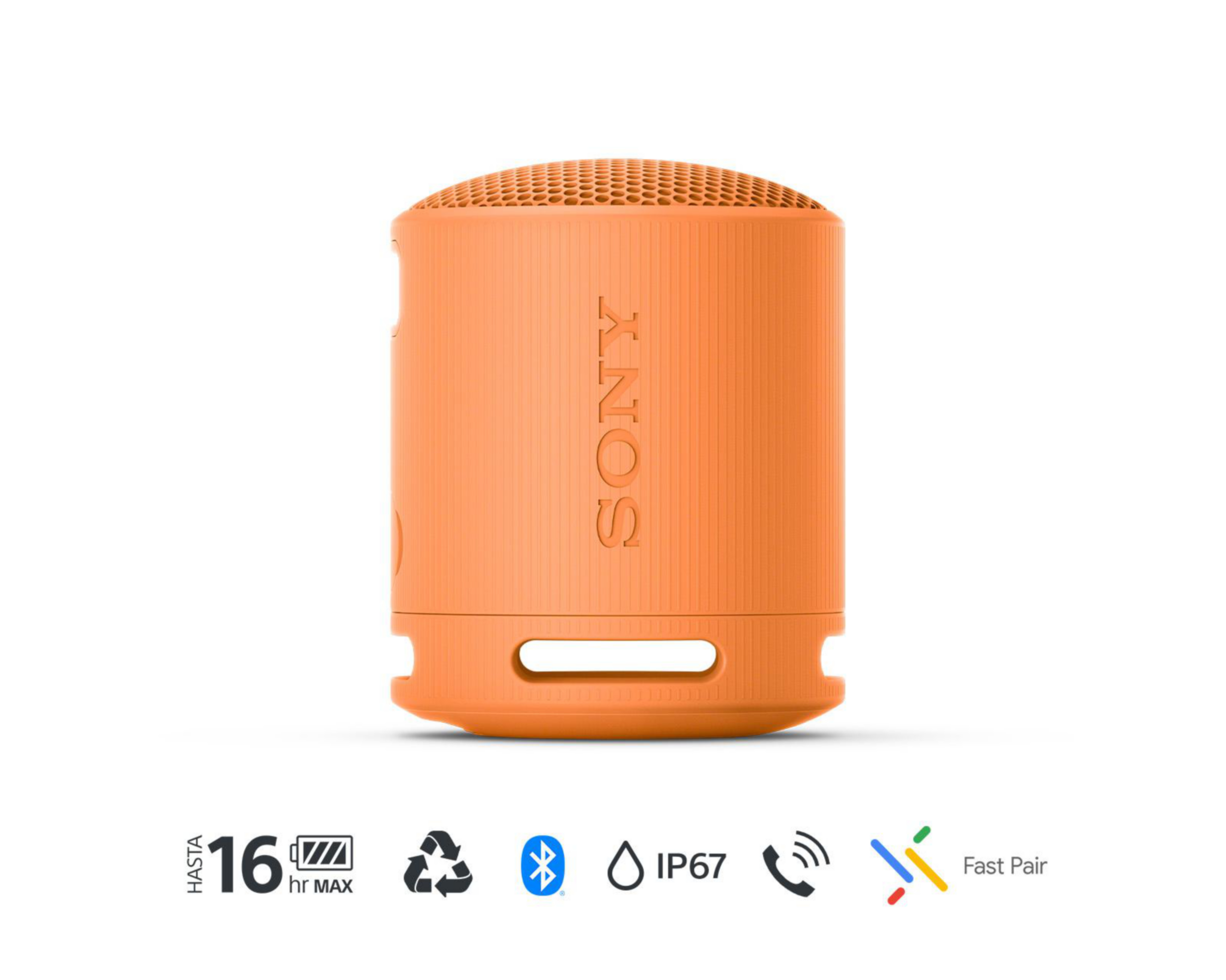 Foto 2 | Bocina Bluetooth Portátil Sony SRS-XB100 Resistente al Agua y Polvo