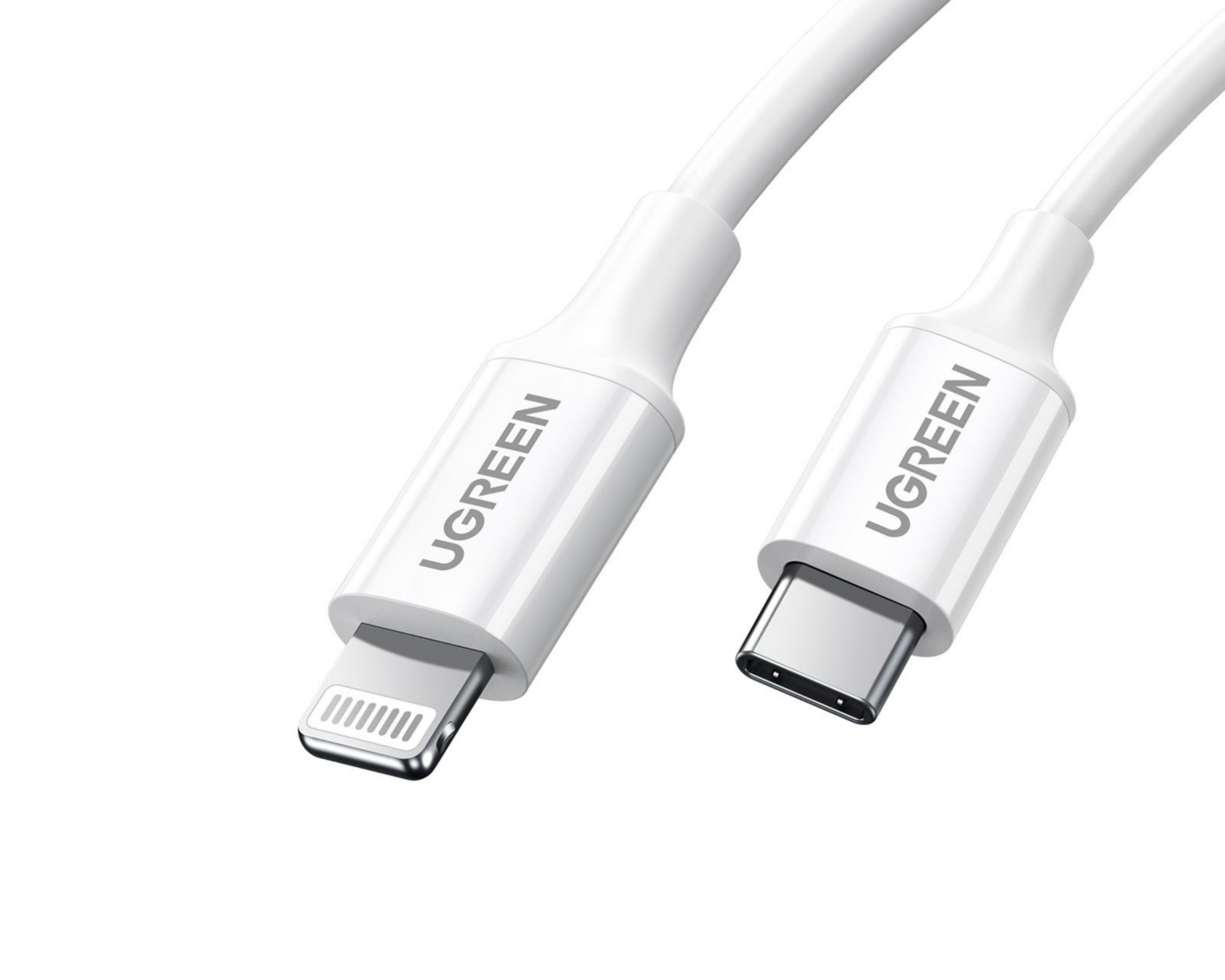 Foto 4 pulgar | Cable Lightning a USB-C Ugreen 2 M