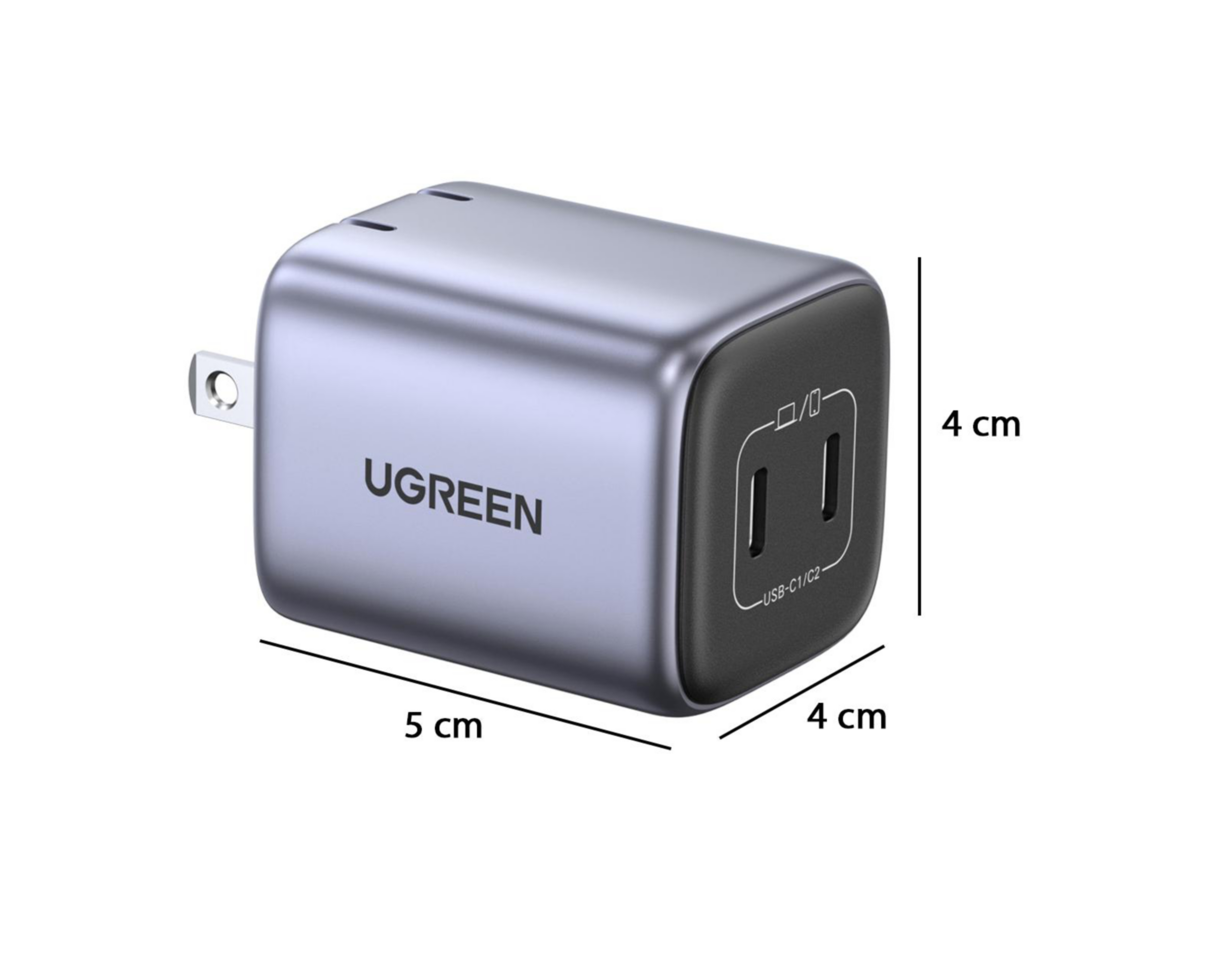 Foto 5 pulgar | Cargador USB-C a USB-C Ugreen 45 W Carga Rápida