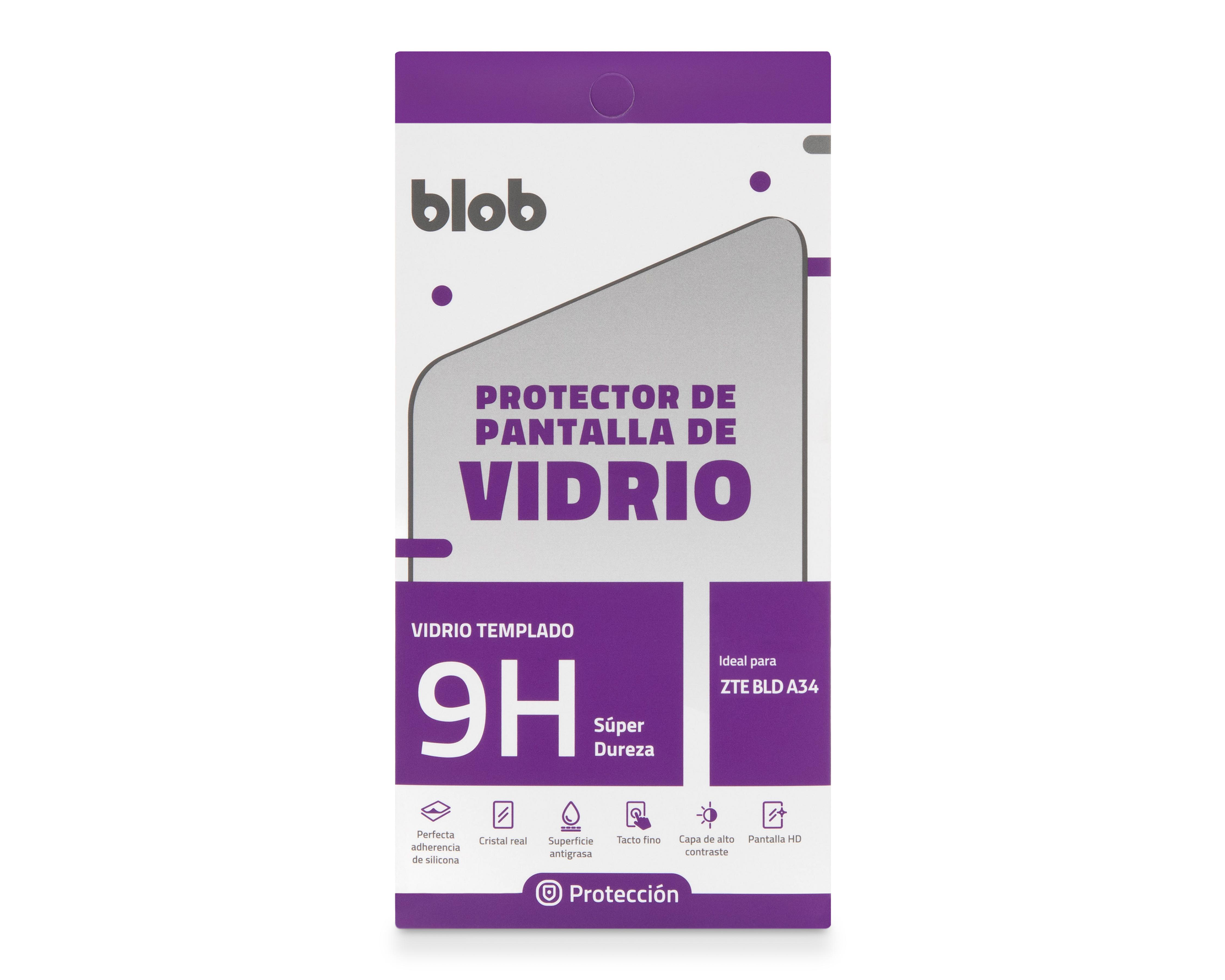 Foto 1 | Protector de Pantalla Blob para ZTE Blade A34