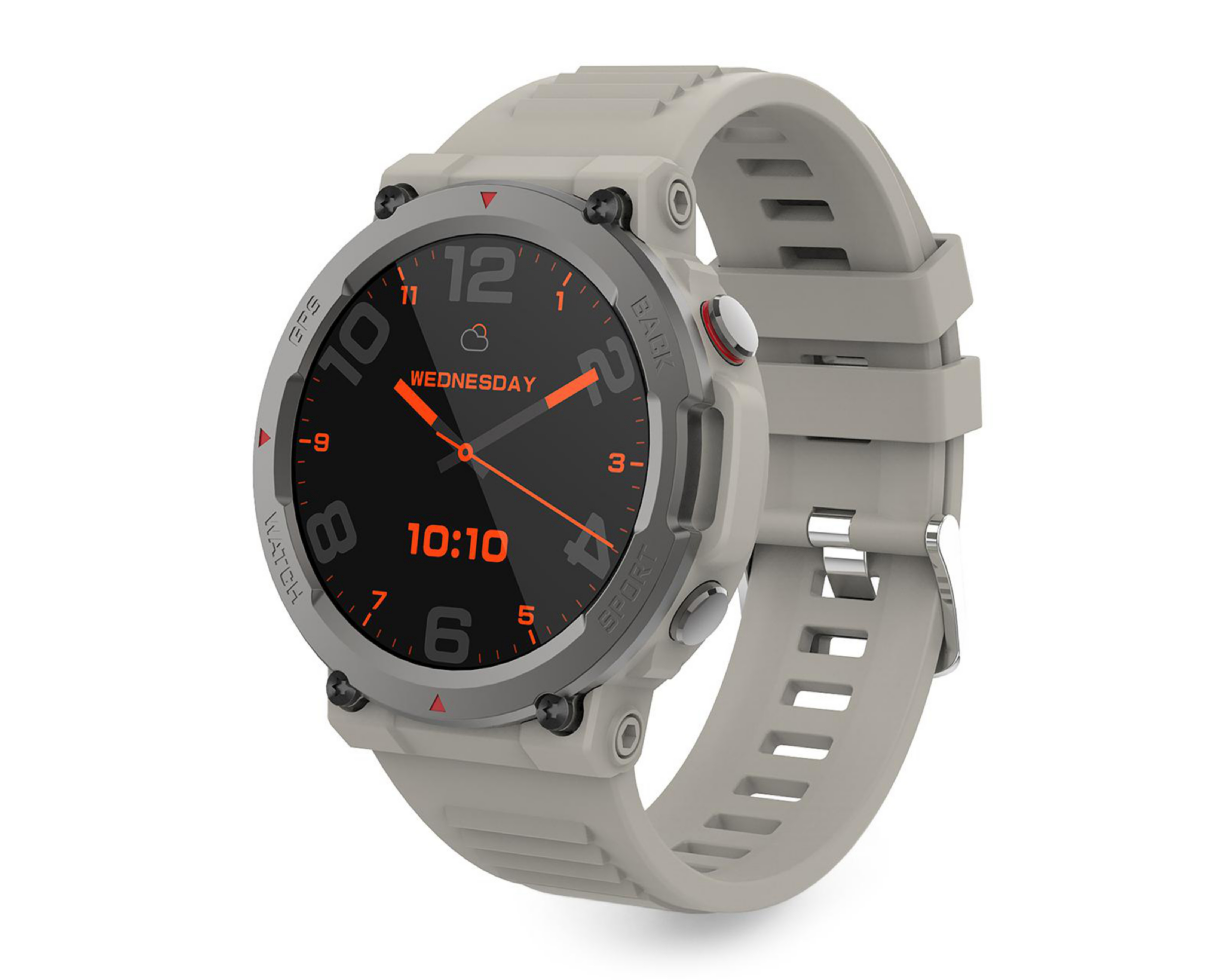 Foto 3 pulgar | Smartwatch EVL Pro SW190 Resistente al Agua Gris