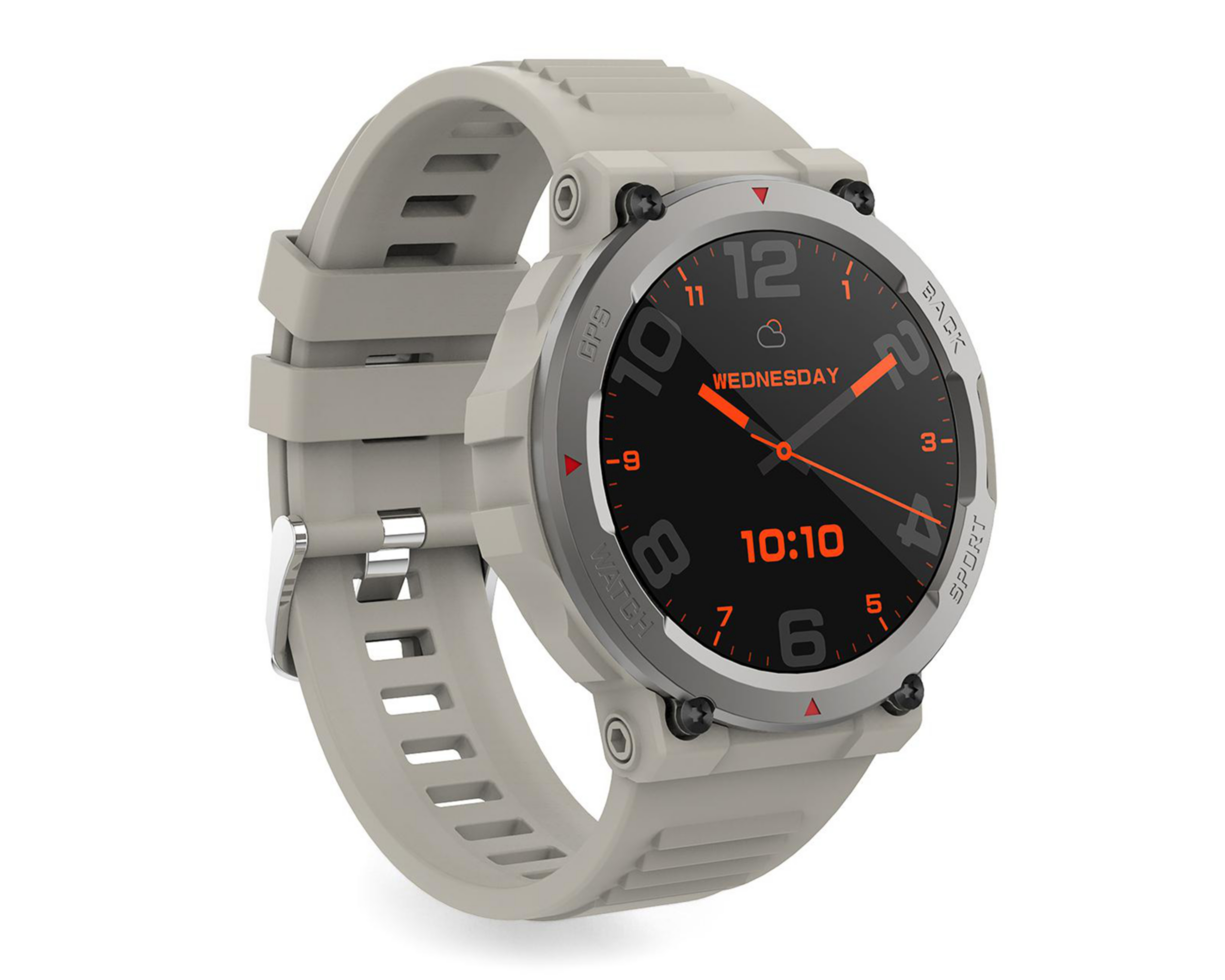 Foto 4 pulgar | Smartwatch EVL Pro SW190 Resistente al Agua Gris