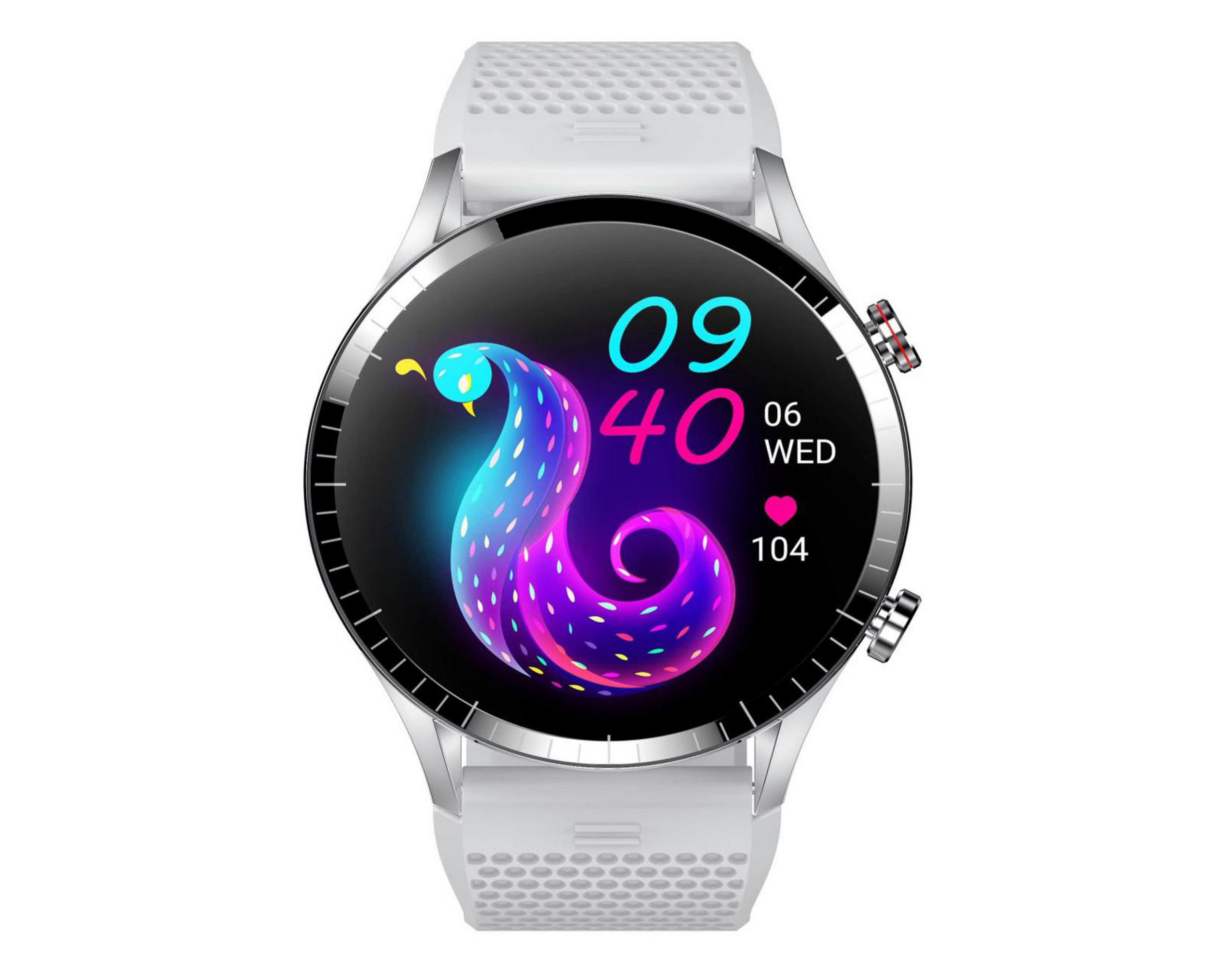 Foto 2 pulgar | Smartwatch EVL SW180 Blanco