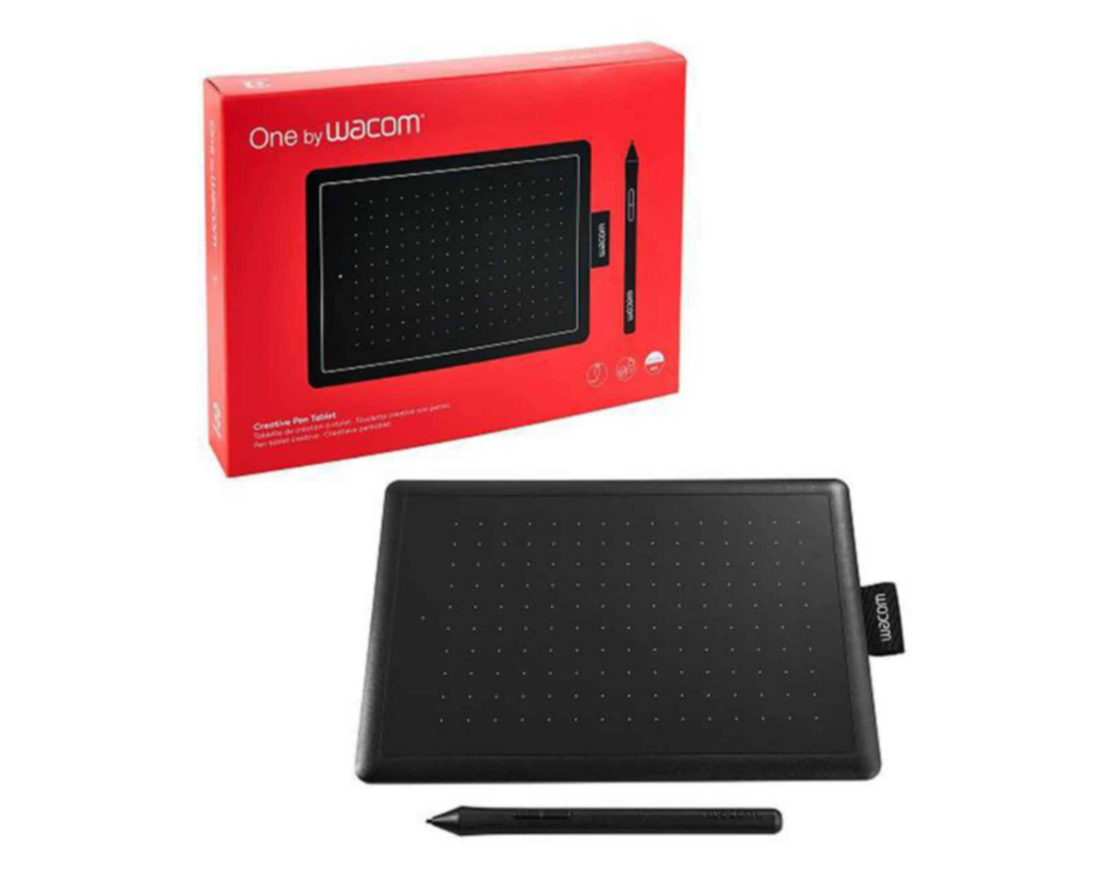 Foto 2 pulgar | Tablet Digital Wacom One CTL472L Negra