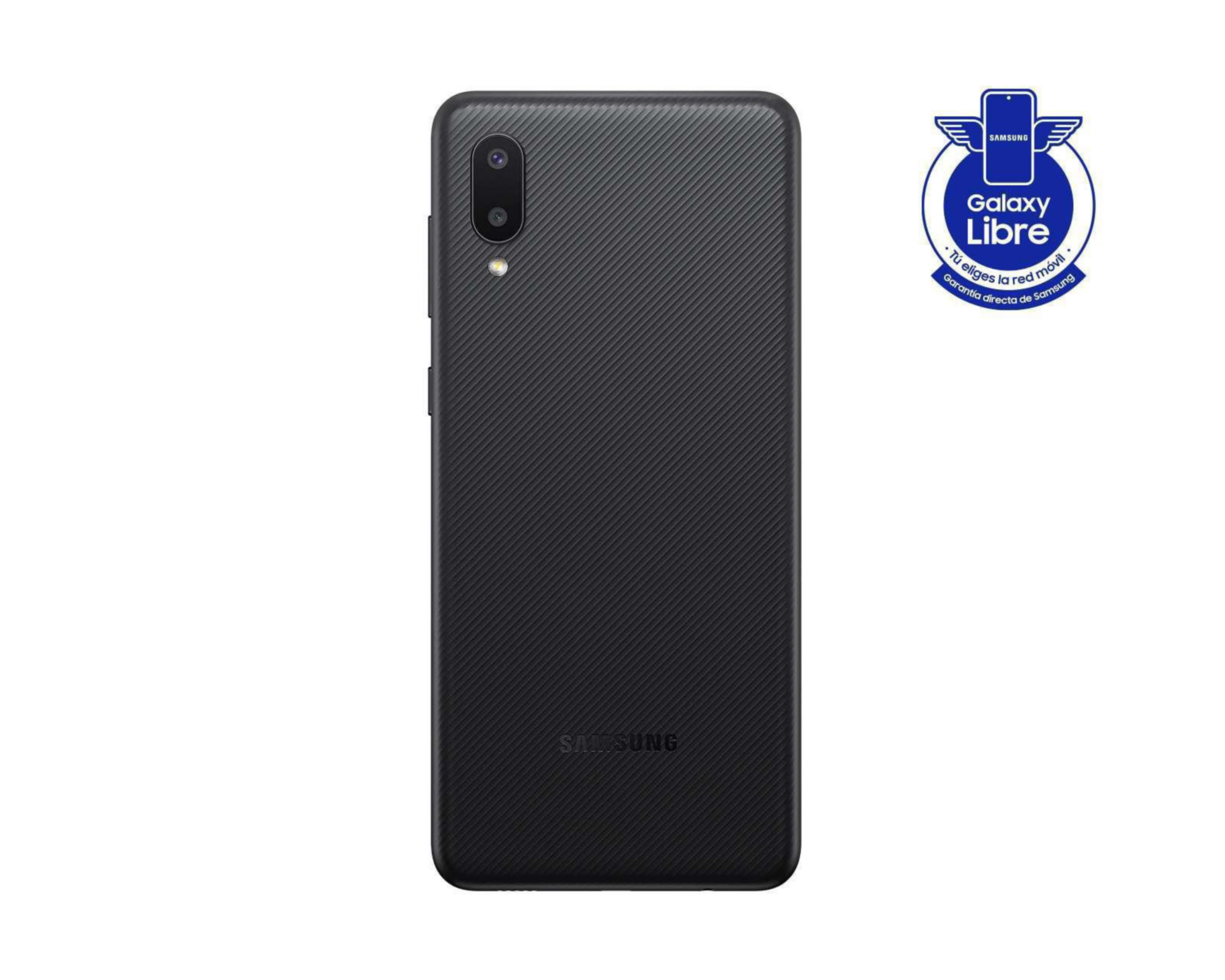 Celular Samsung Desbloqueado Galaxy A02 32+3GB Negro