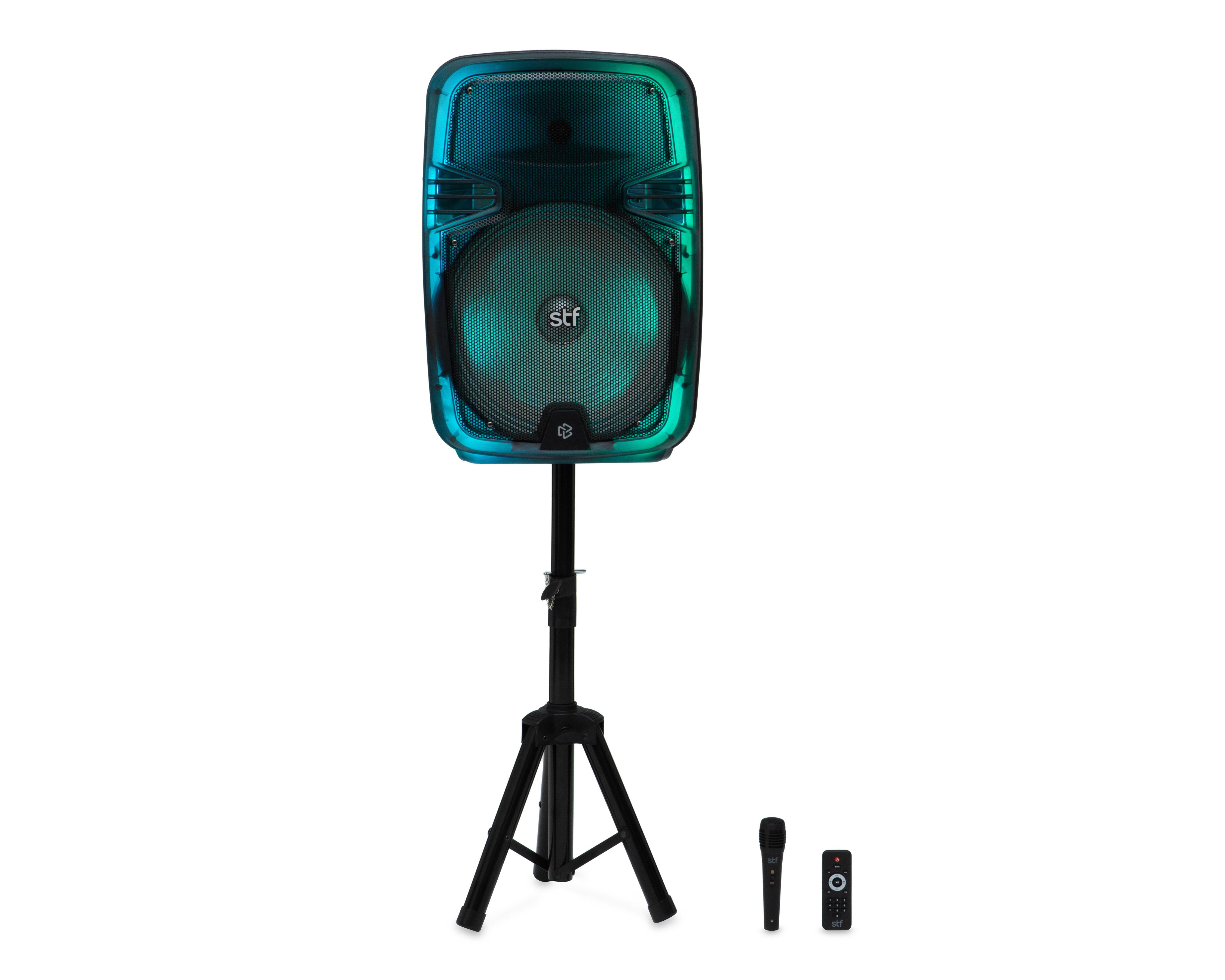 Bafle Bluetooth STF Boom Fire con Luz LED $1,469