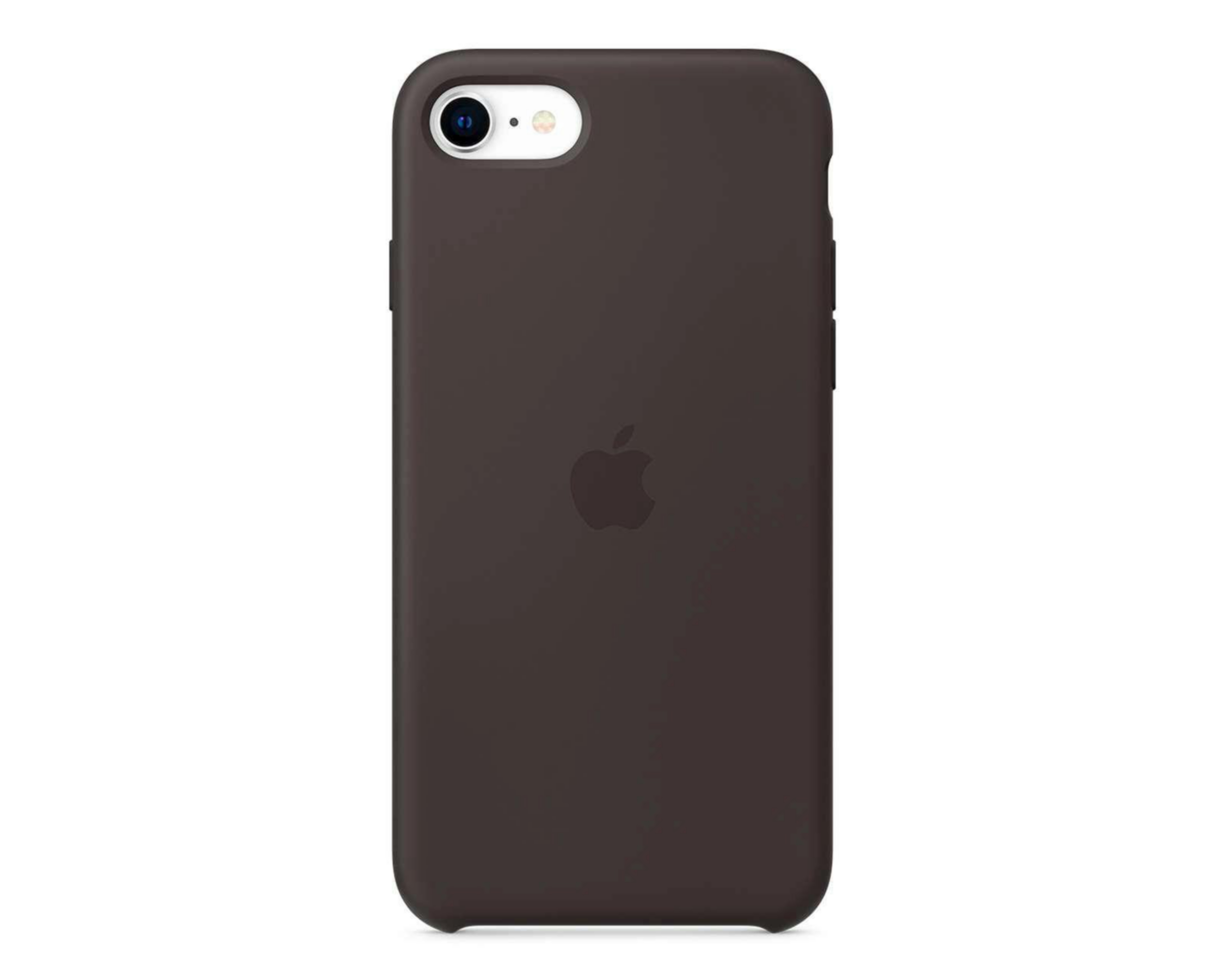 Foto 2 pulgar | Funda de Silicón para iPhone SE Negro