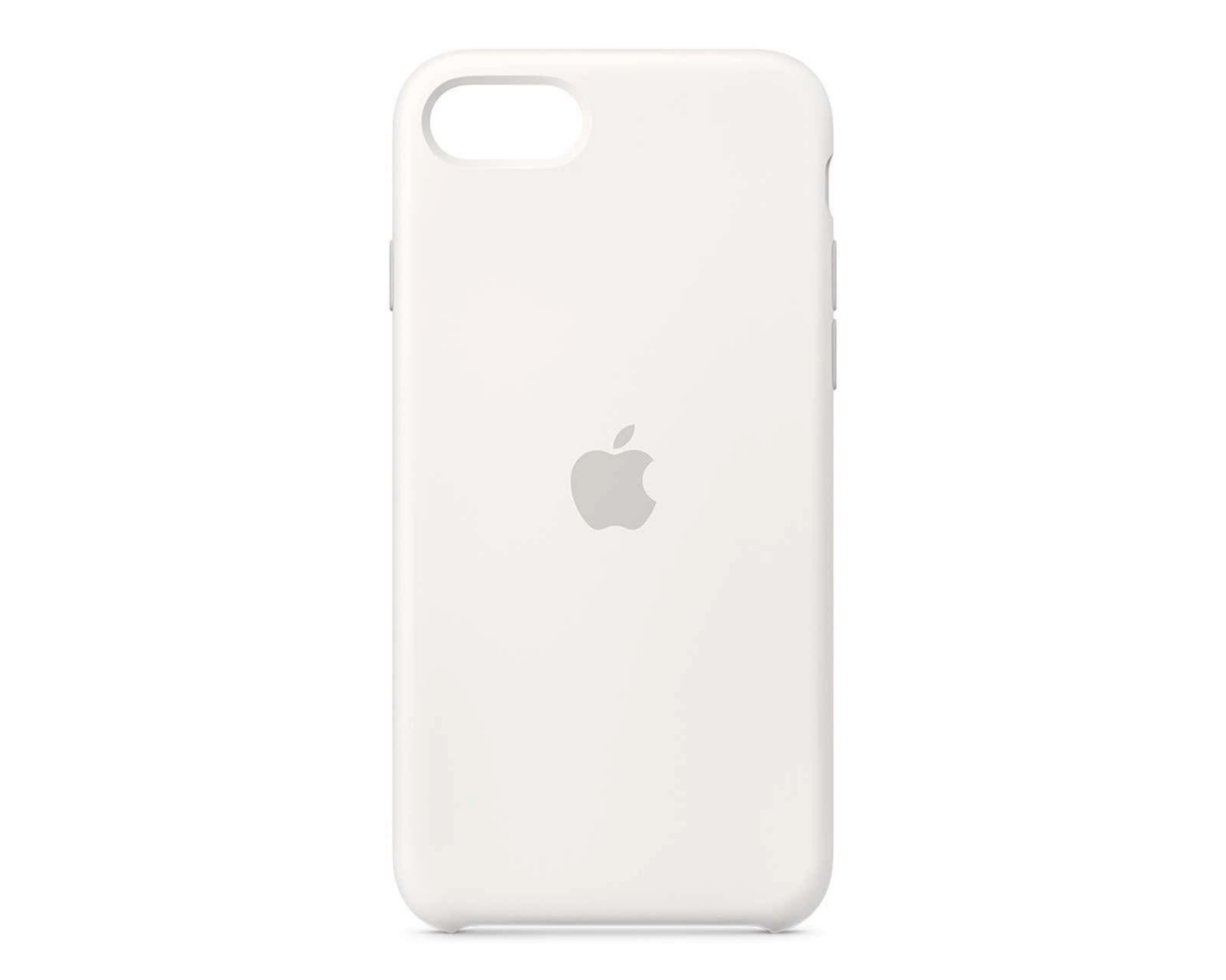 Foto 3 pulgar | Funda de Silicón para iPhone SE Blanco