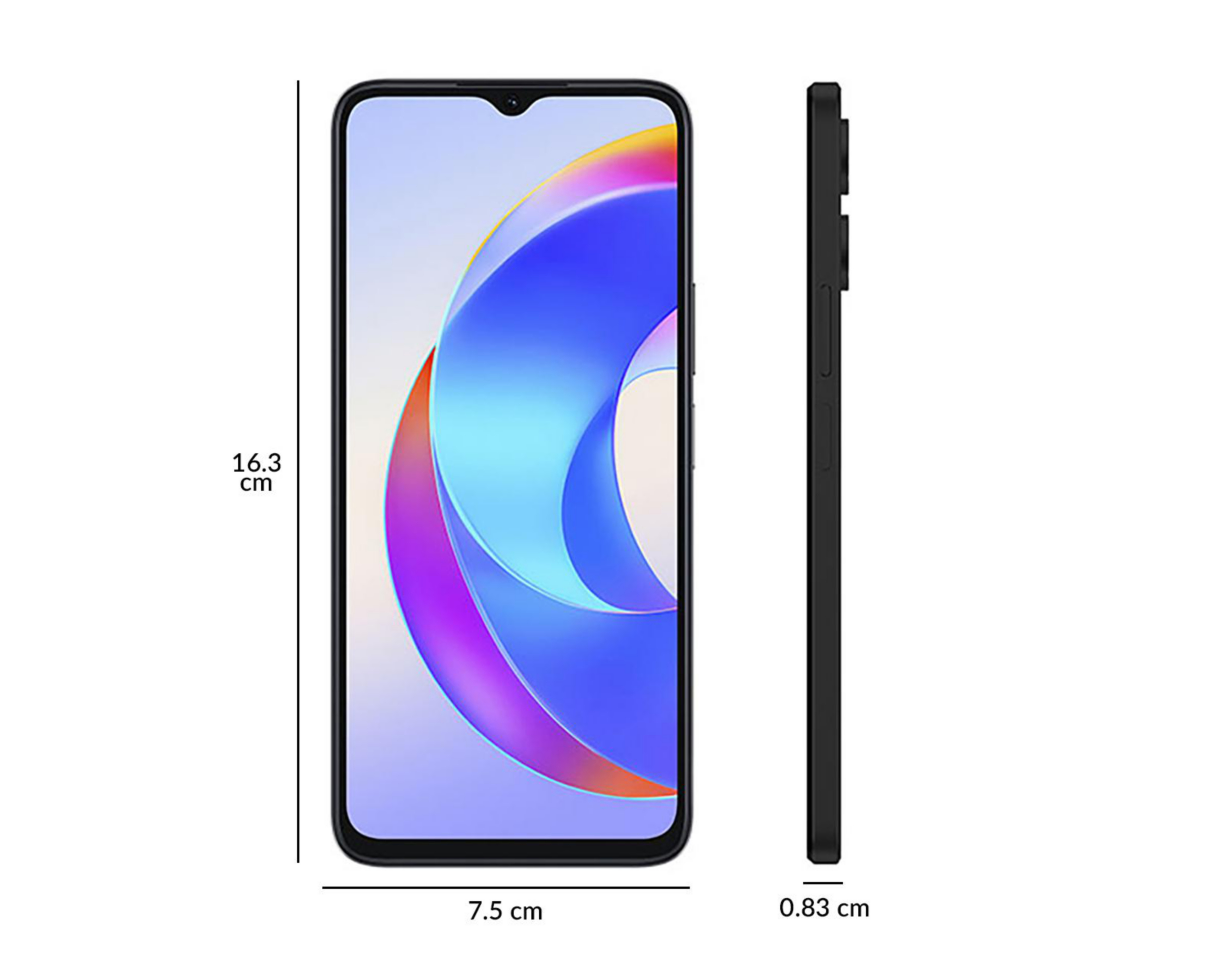 Foto 7 pulgar | Celular Honor Liberado X5 Plus 64 GB Negro