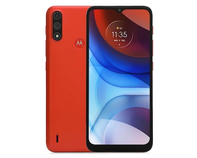 Foto 1 | Movistar Motorola Moto E7i Power 32 GB Rojo