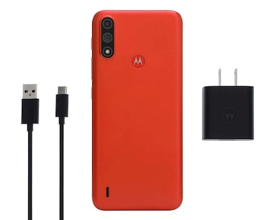 Foto 7 | Movistar Motorola Moto E7i Power 32 GB Rojo