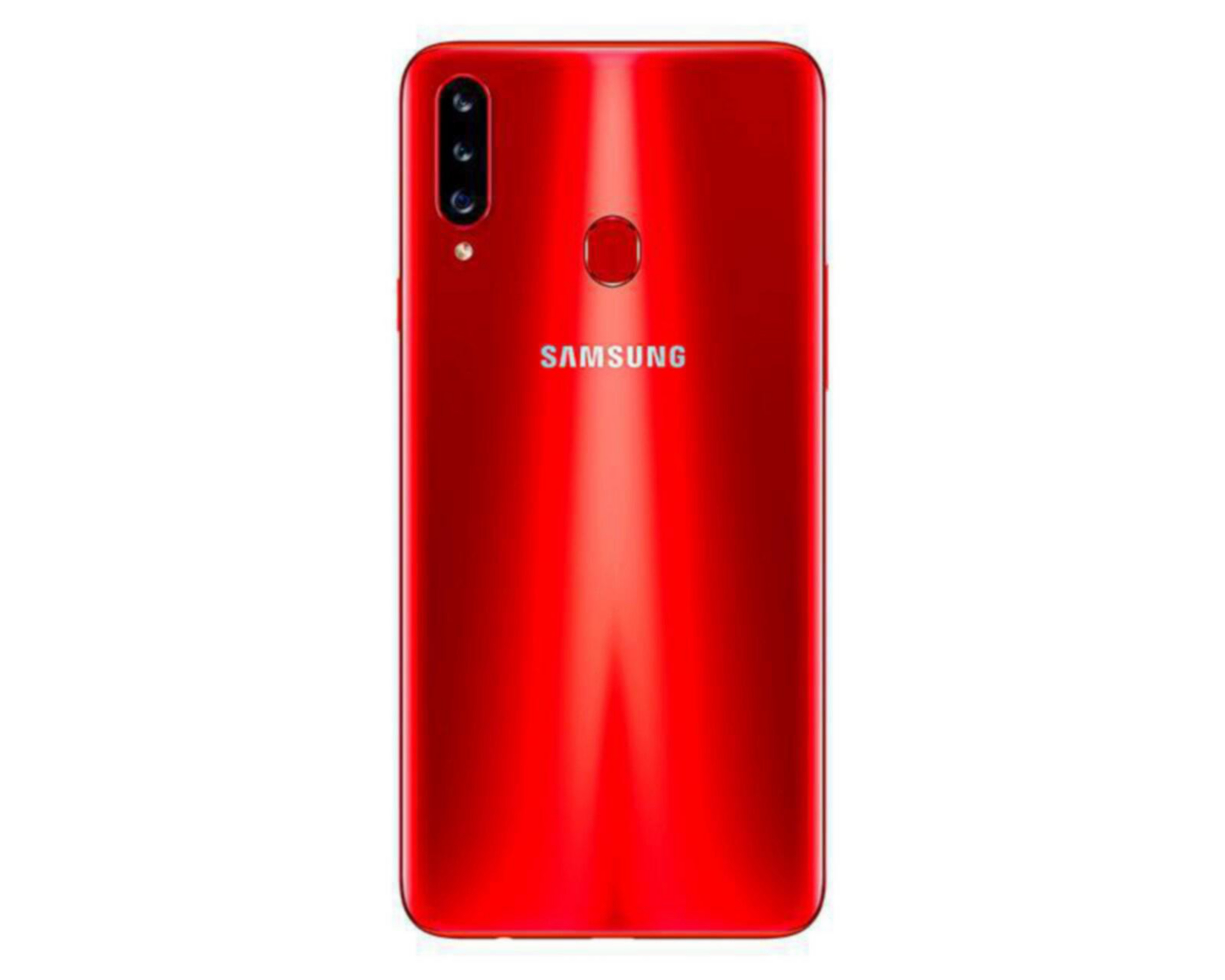 Foto 3 pulgar | AT&T/Unefon Samsung Galaxy A20S 32 GB Rojo