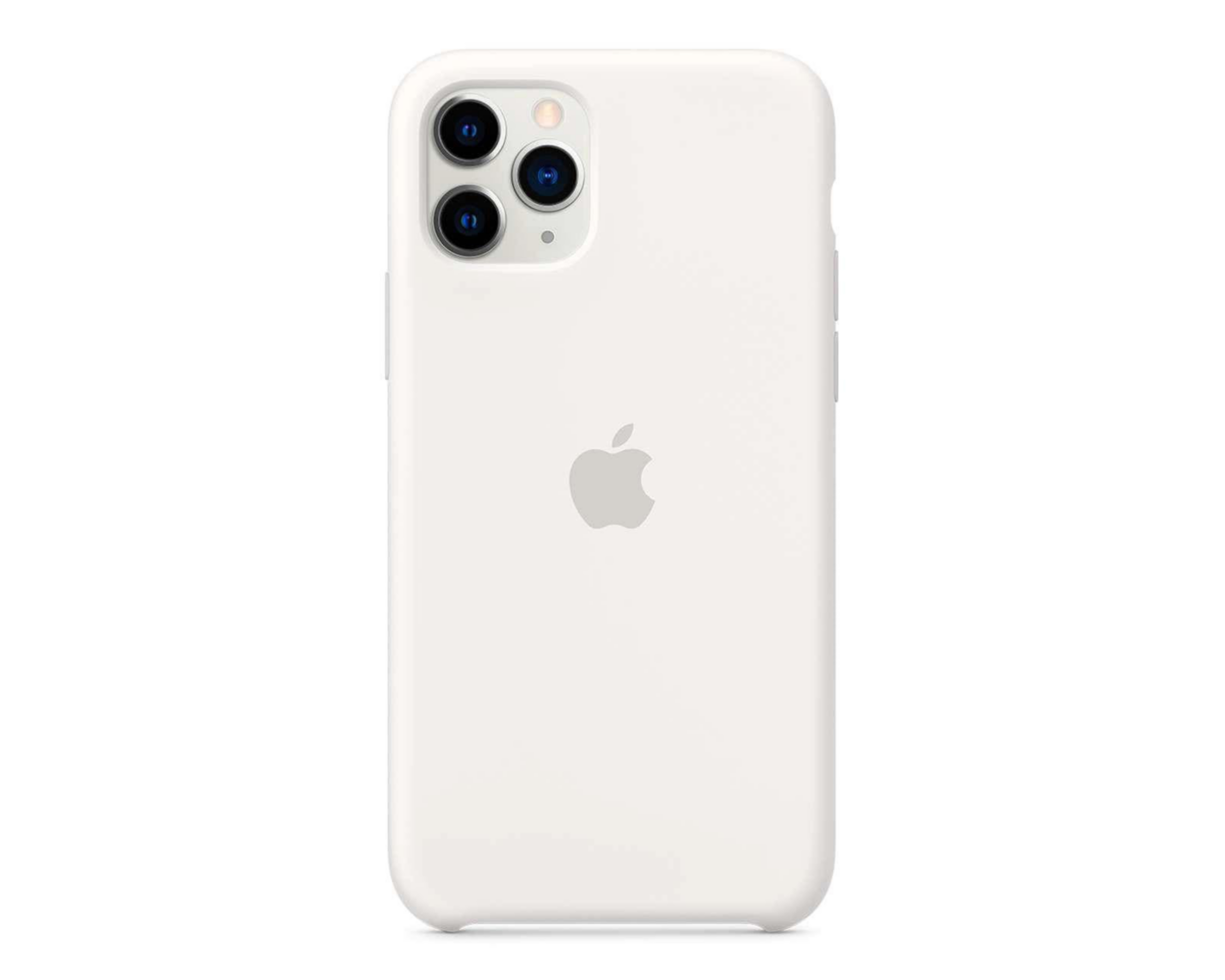 Foto 2 pulgar | Funda de Silicón para iPhone 11 Pro Blanco