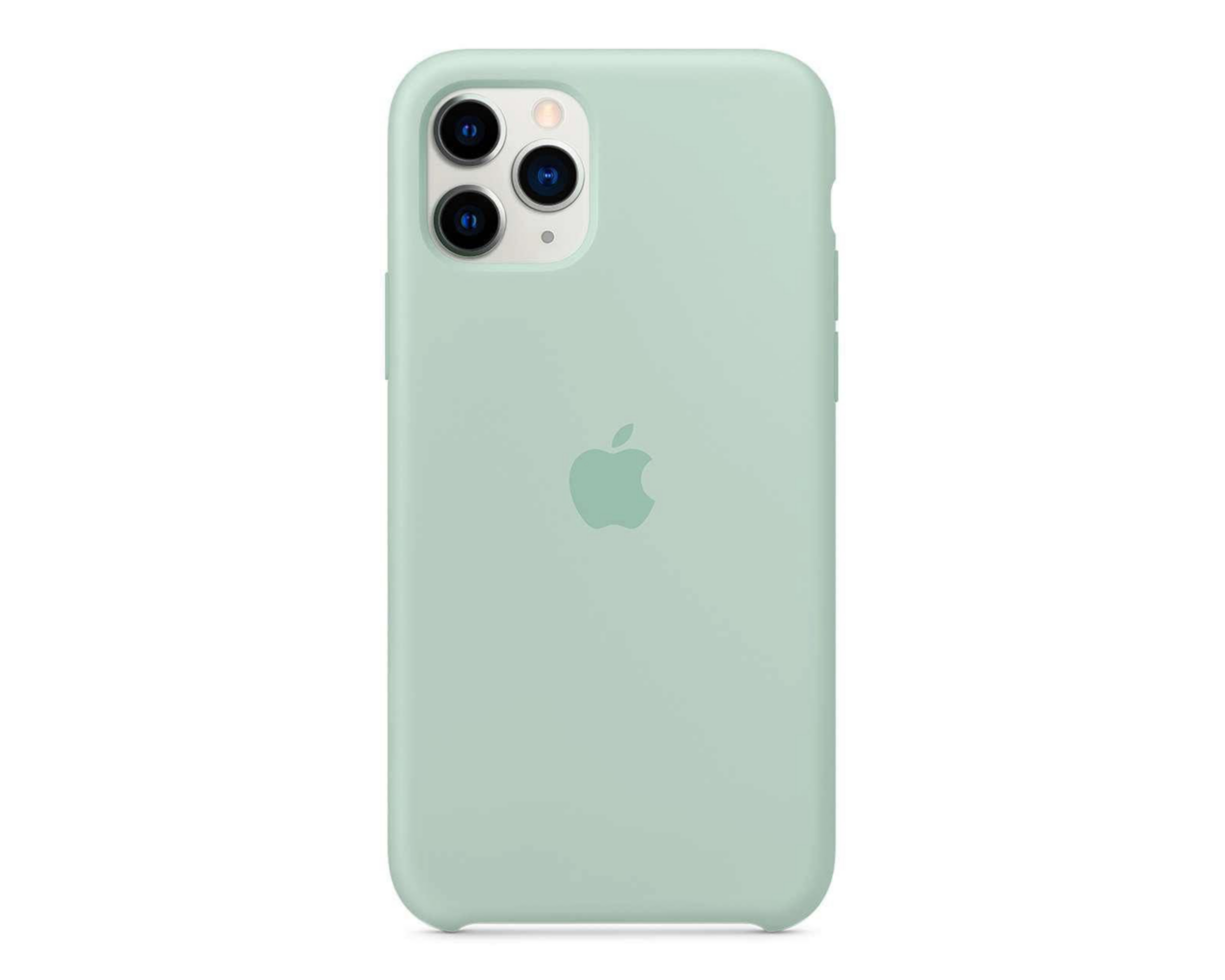 Foto 2 pulgar | Funda de Silicón para iPhone 11 Pro Verde