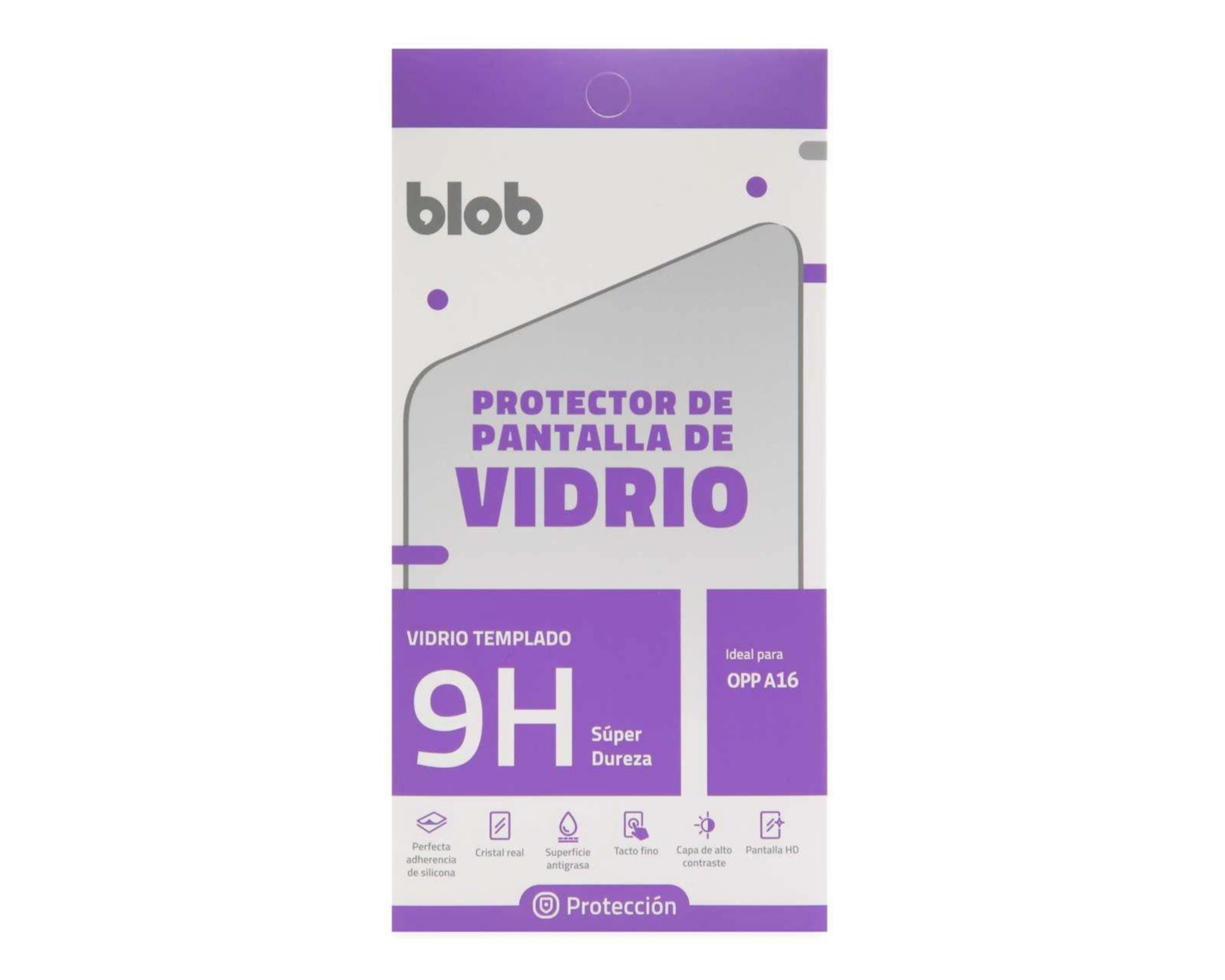 Foto 2 pulgar | Protector de Pantalla Blob para OPPO A16