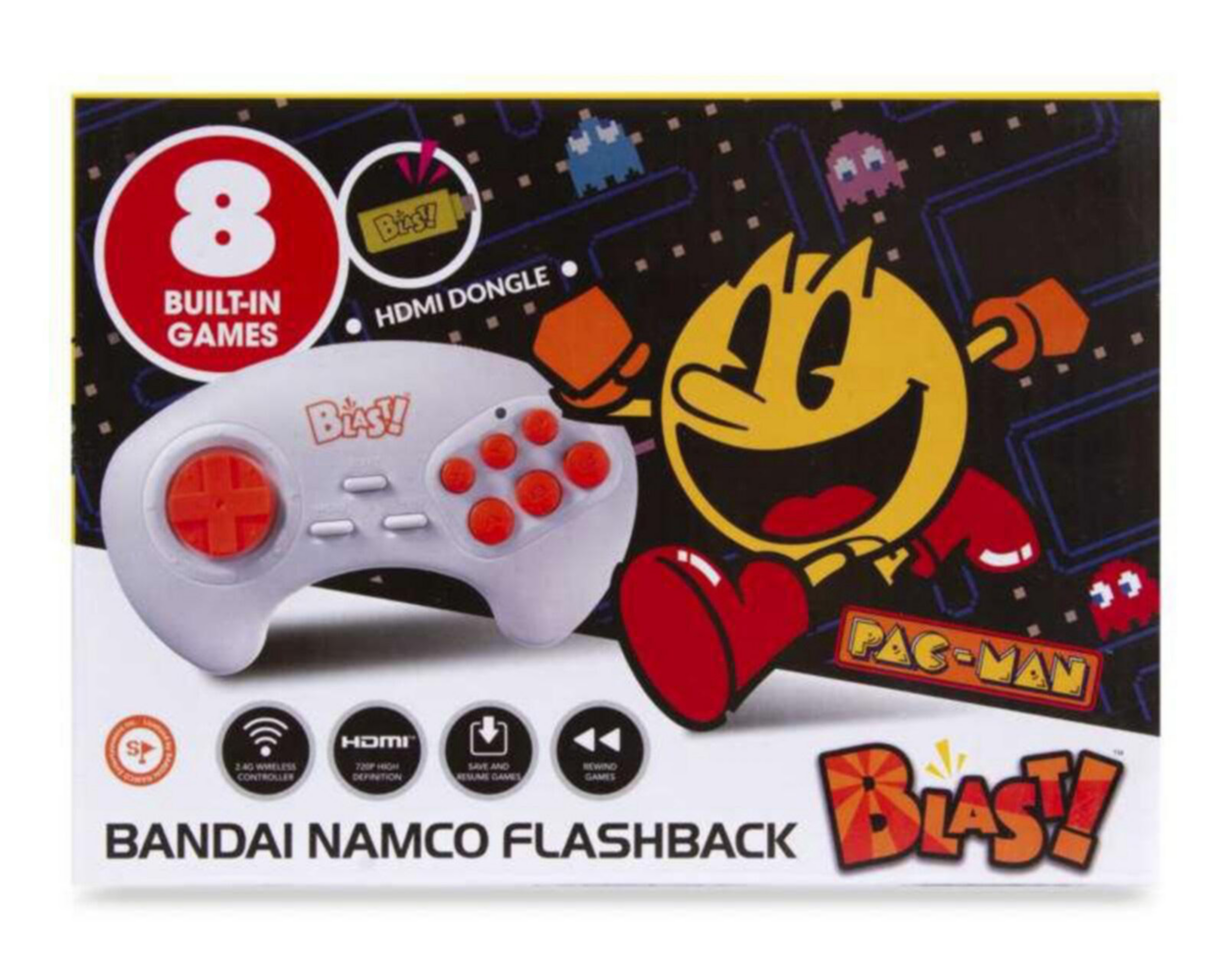 Foto 4 pulgar | Consola Bandai Namco Flashback Blast! con 8 Juegos Precargados