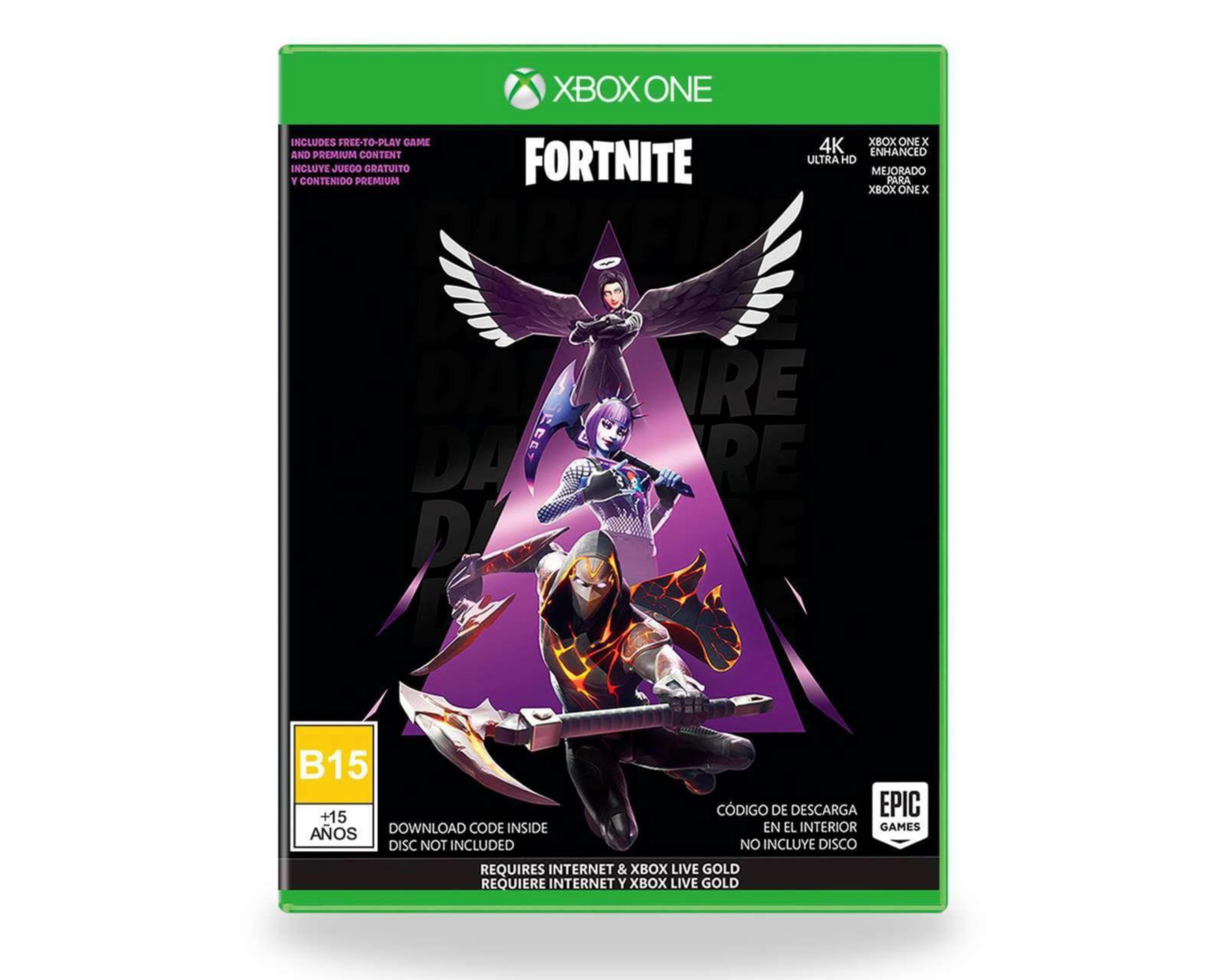 Foto 2 pulgar | Fortnite Darkfire Descargable para Xbox One