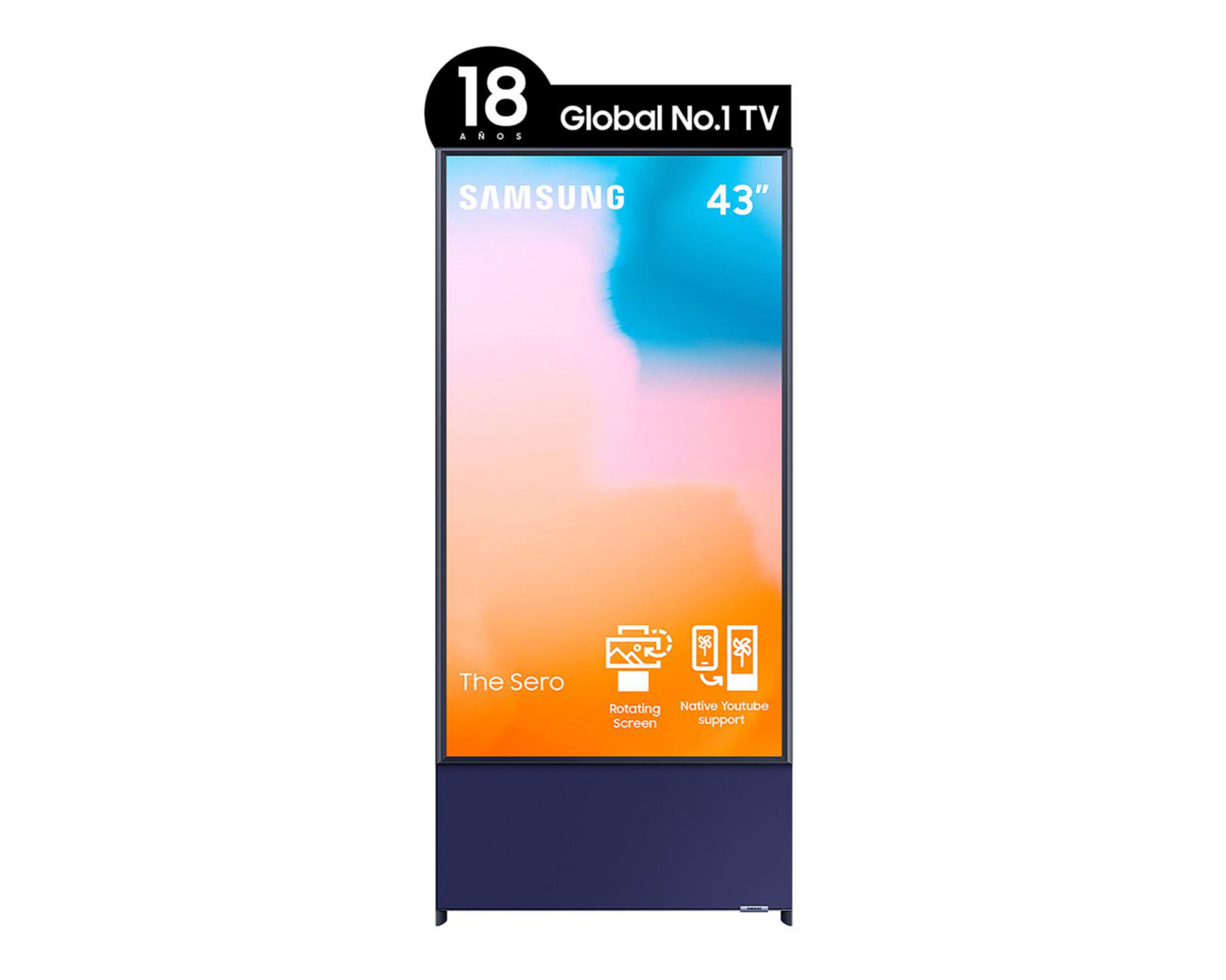 Foto 2 pulgar | Pantalla QLED Samsung 43" Ultra HD 4K Smart TV  The Sero