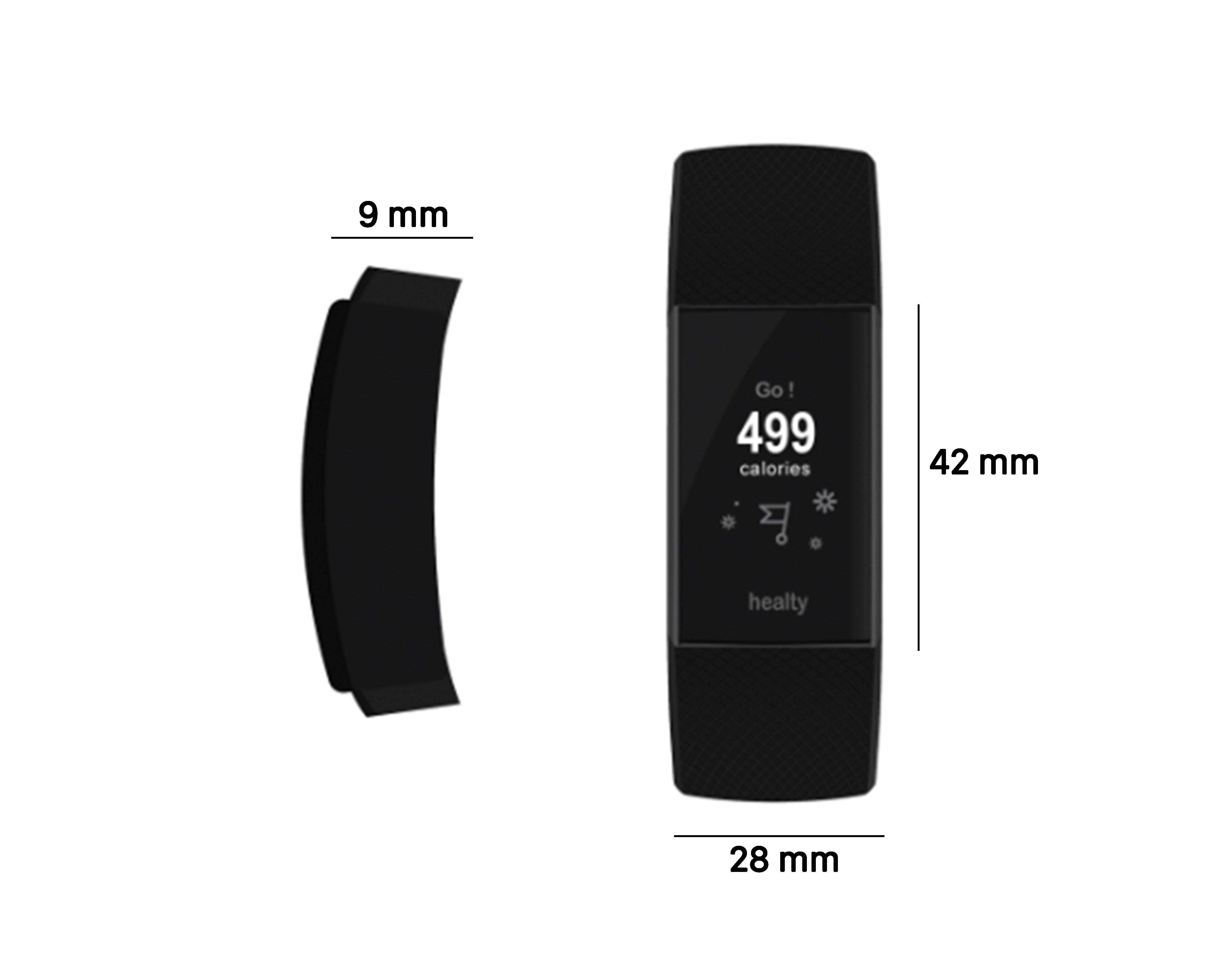 Foto 8 pulgar | Fitband Samsung Fit 3 Plata