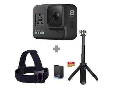 Foto 2 | Kit de Cámara Deportiva GoPro CHDRB-801 Negra