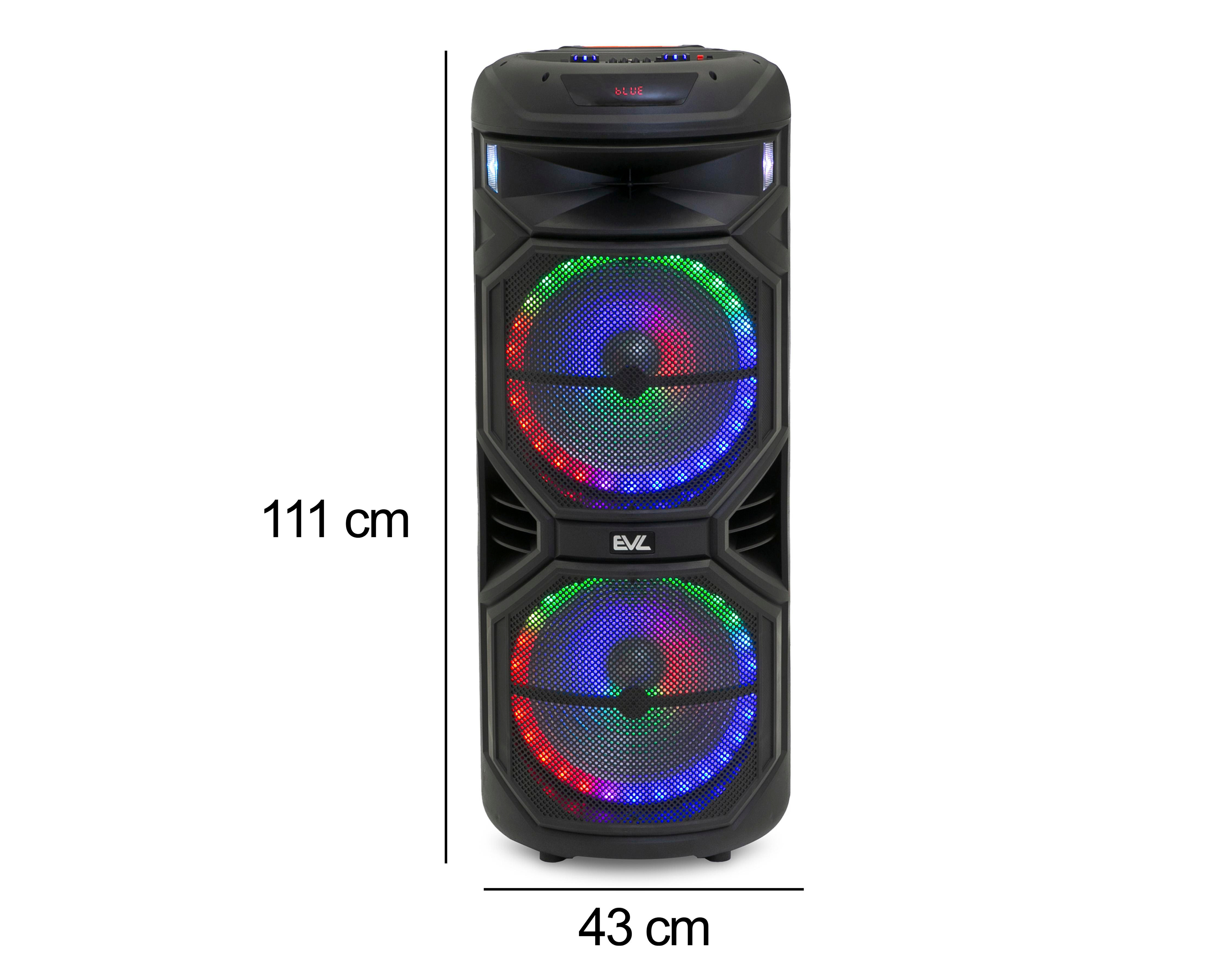 Foto 8 pulgar | Bocina Bluetooth EVL GY-1515 40 W Función TWS