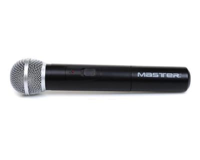 Foto 3 | Micrófonos Inalámbricos Master MS-2MICWIR